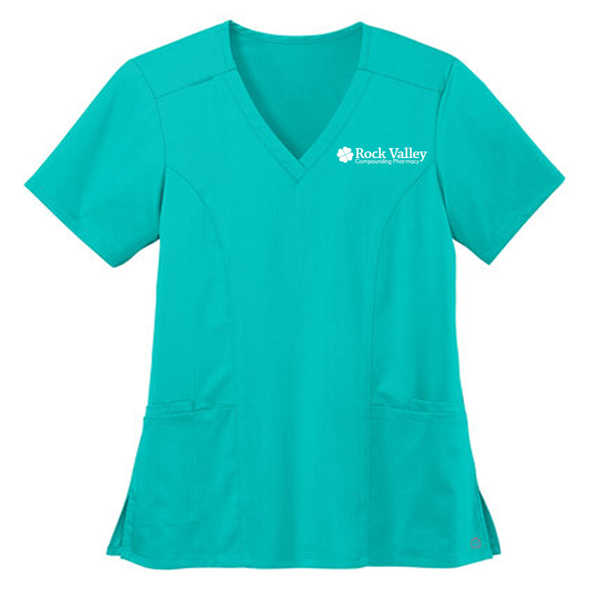 Wink® Women’s Premiere Flex™ V-Neck Top - Rock Valley