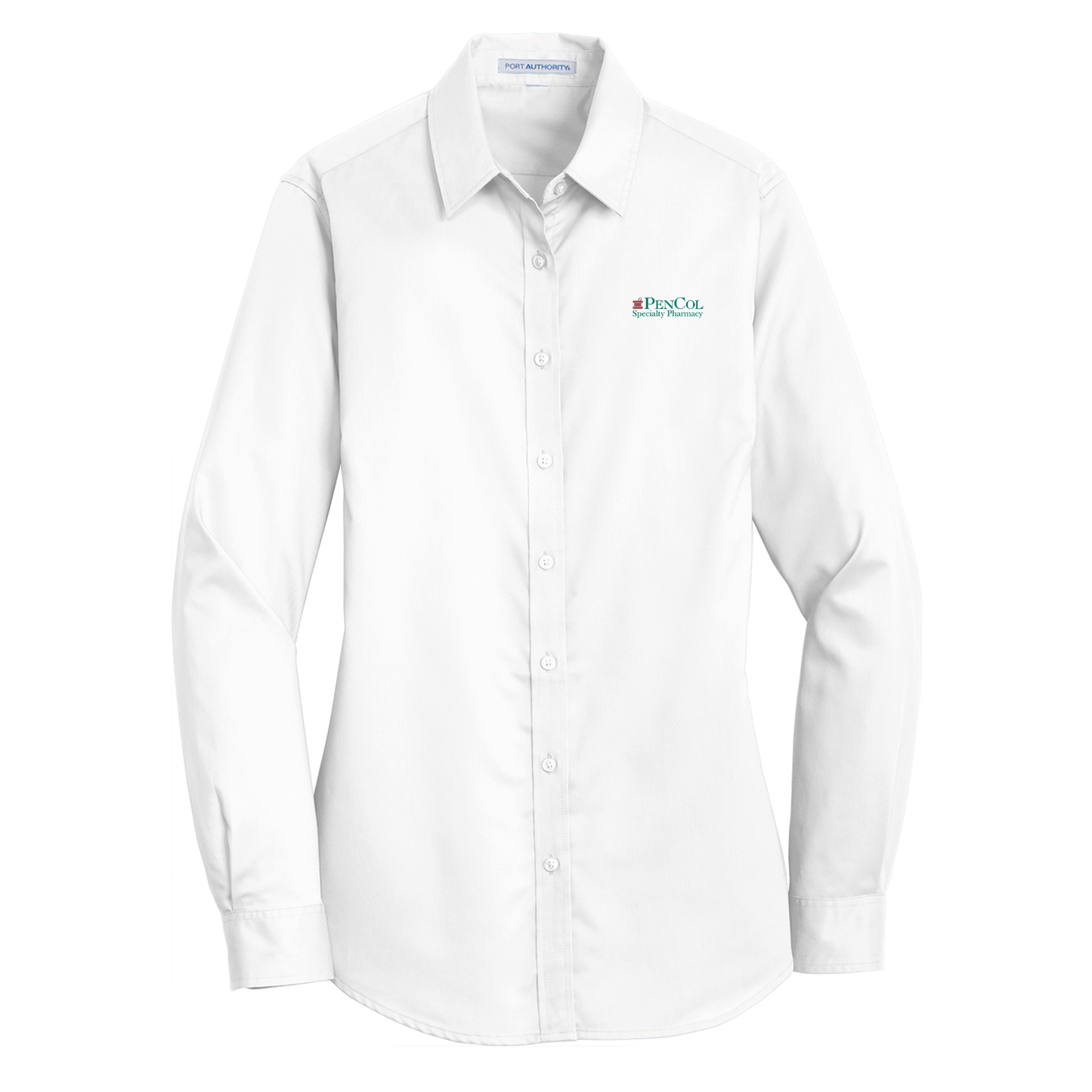 Port Authority® Women's SuperPro™ Twill Shirt - PenCol