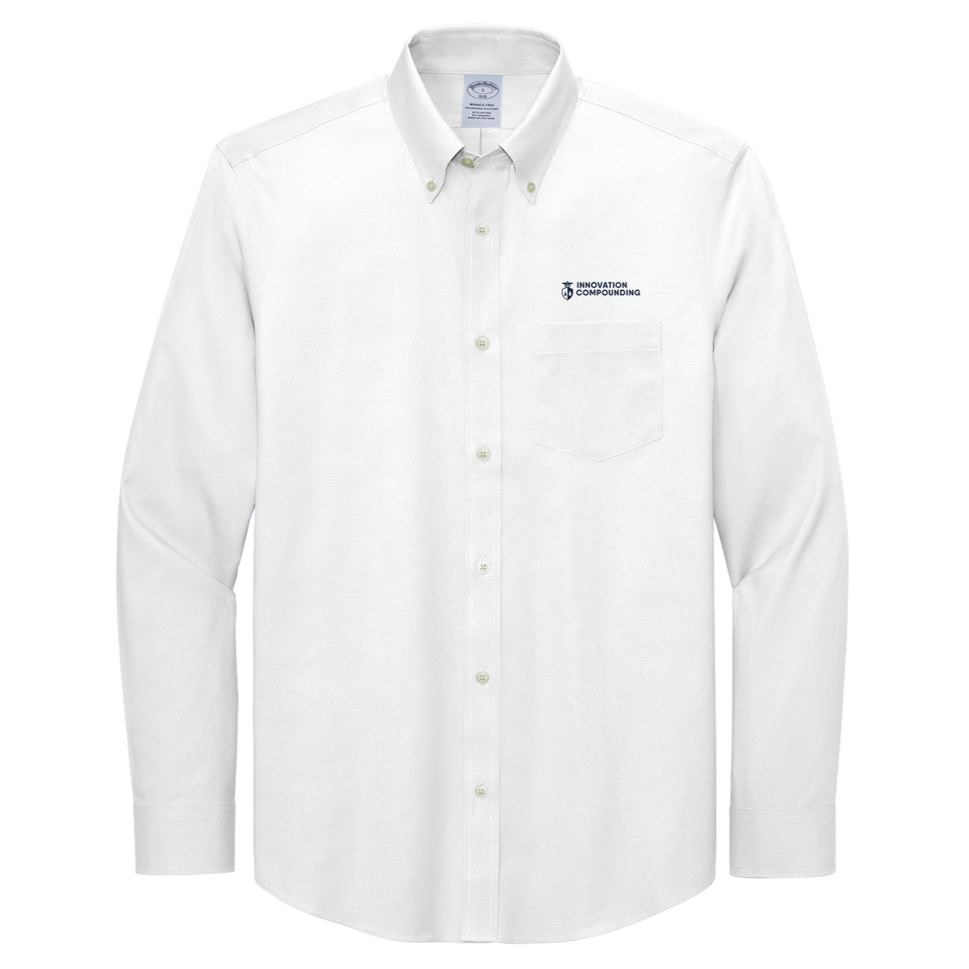 Brooks Brothers® Wrinkle-Free Stretch Pinpoint Shirt - Innovation Compounding