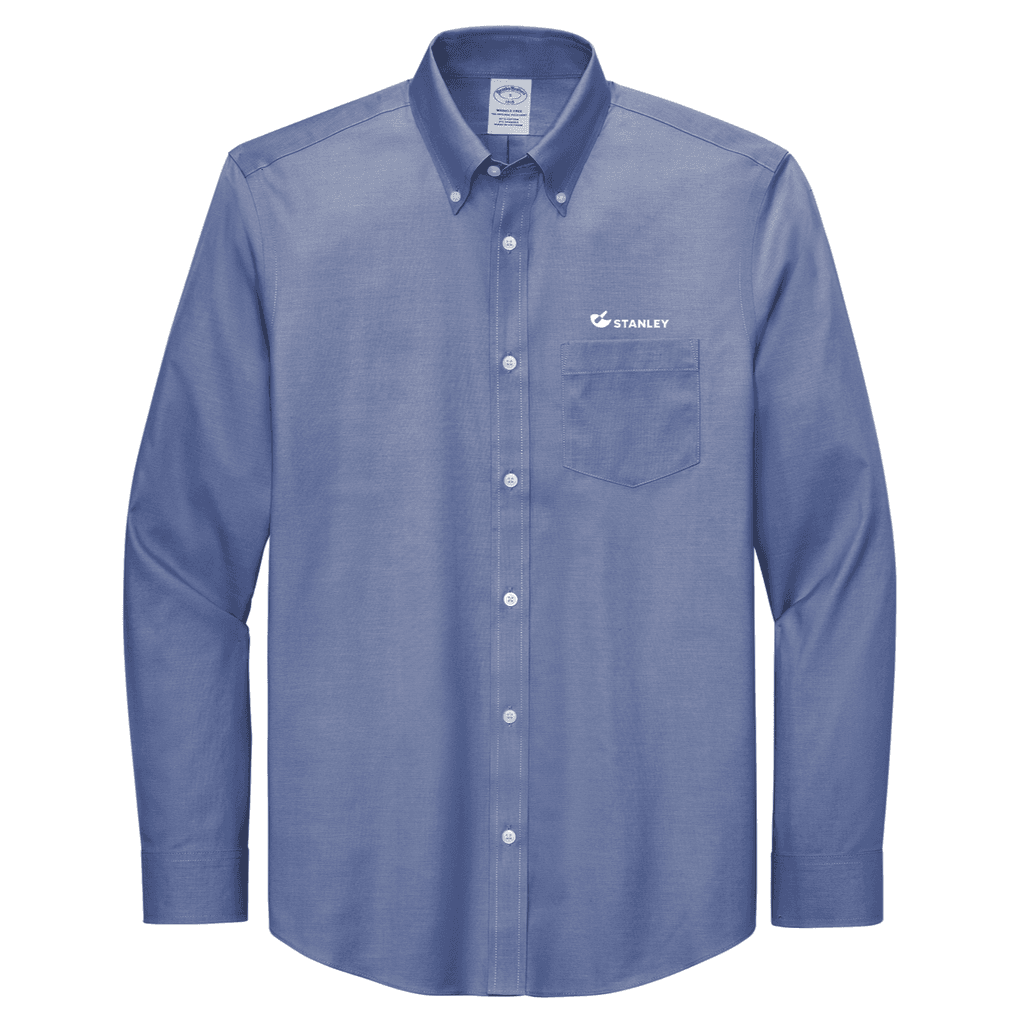 Brooks Brothers® Wrinkle-Free Stretch Pinpoint Shirt - Stanley