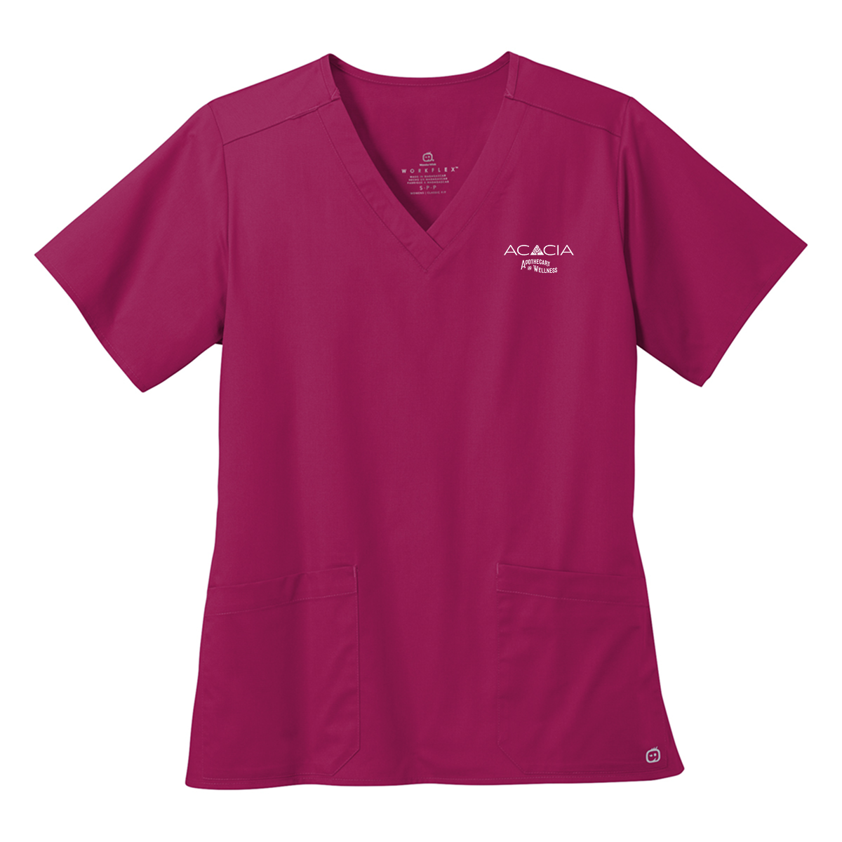 Wink® Women’s WorkFlex V-Neck Top - Acacia