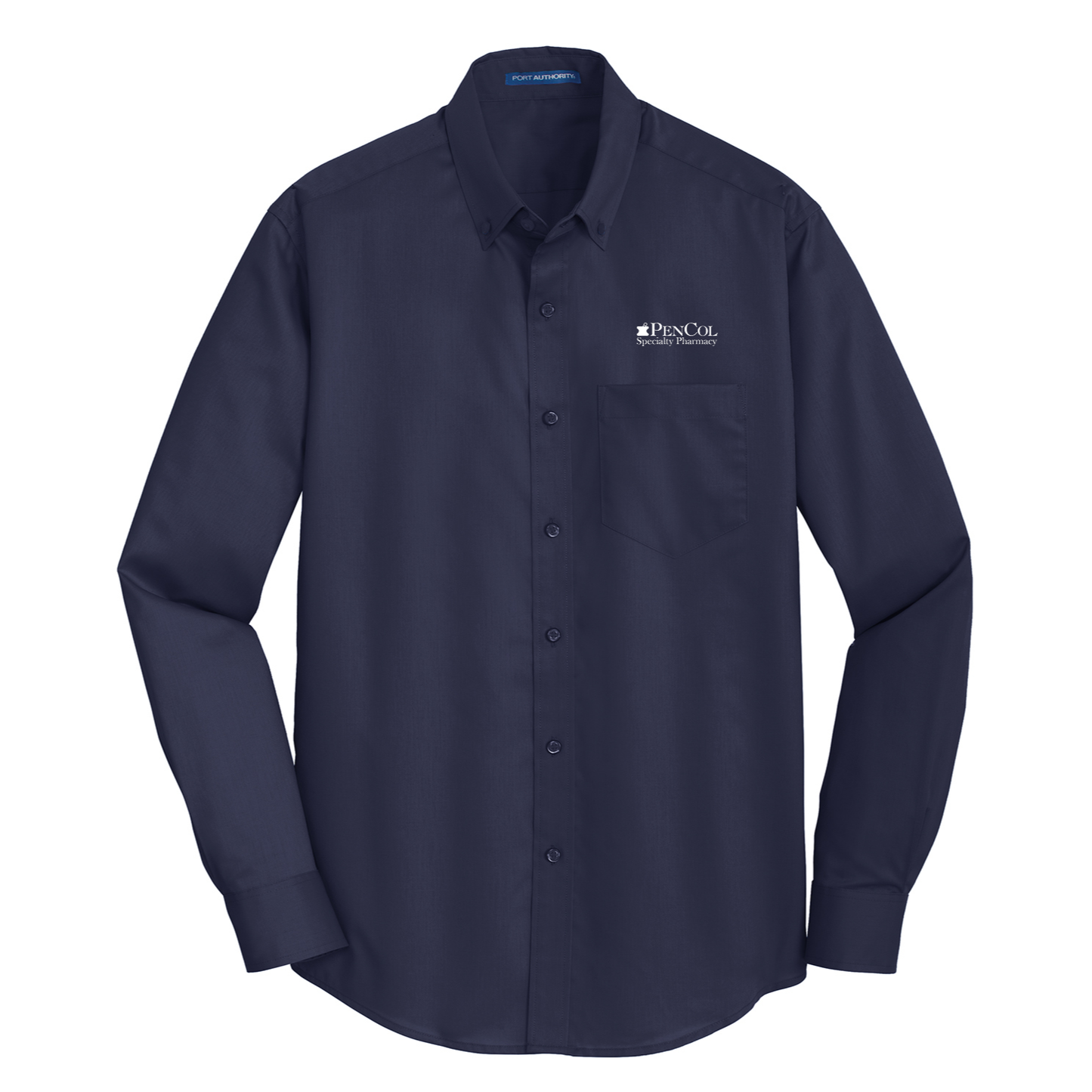 Port Authority® SuperPro™ Twill Shirt - PenCol