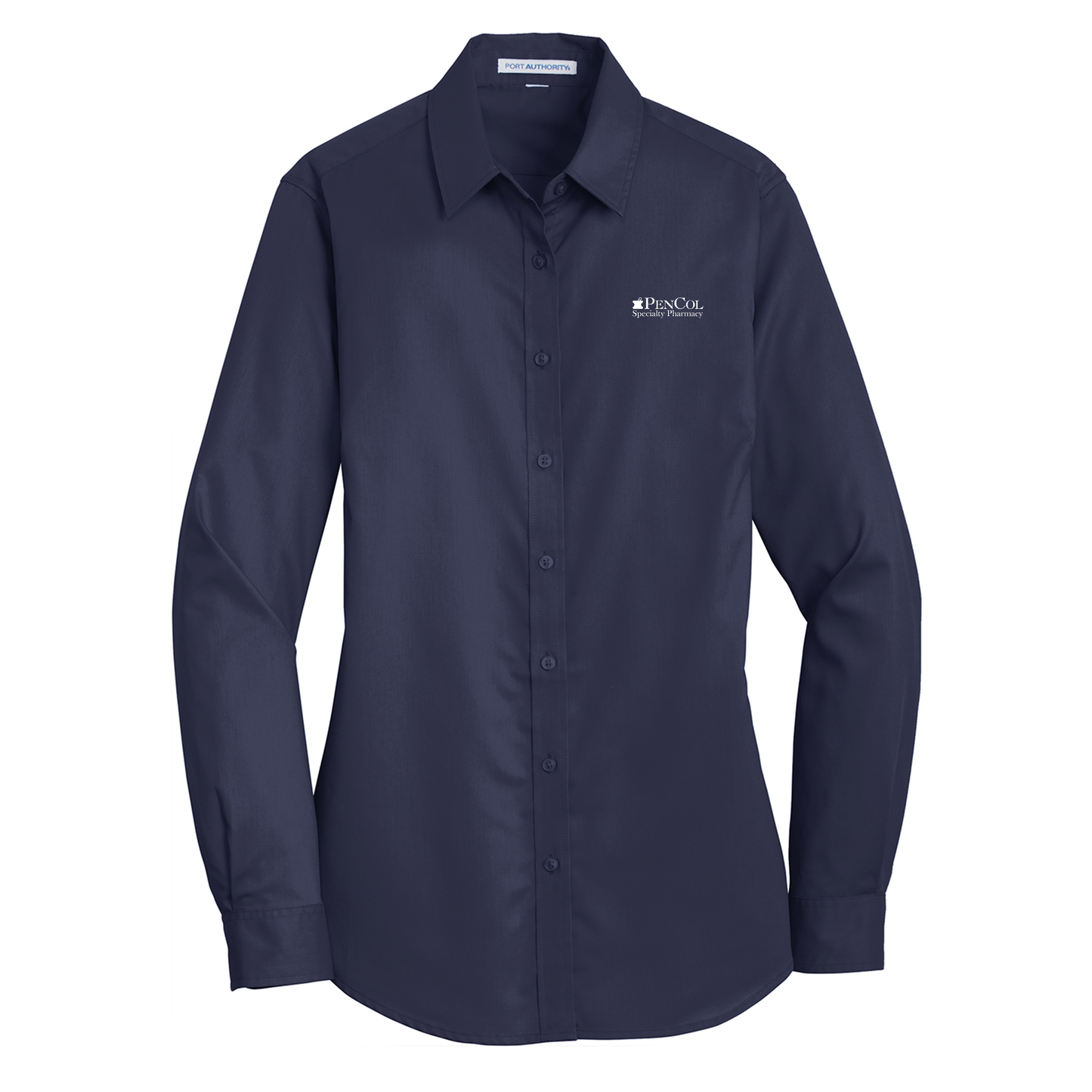 Port Authority® Women's SuperPro™ Twill Shirt - PenCol
