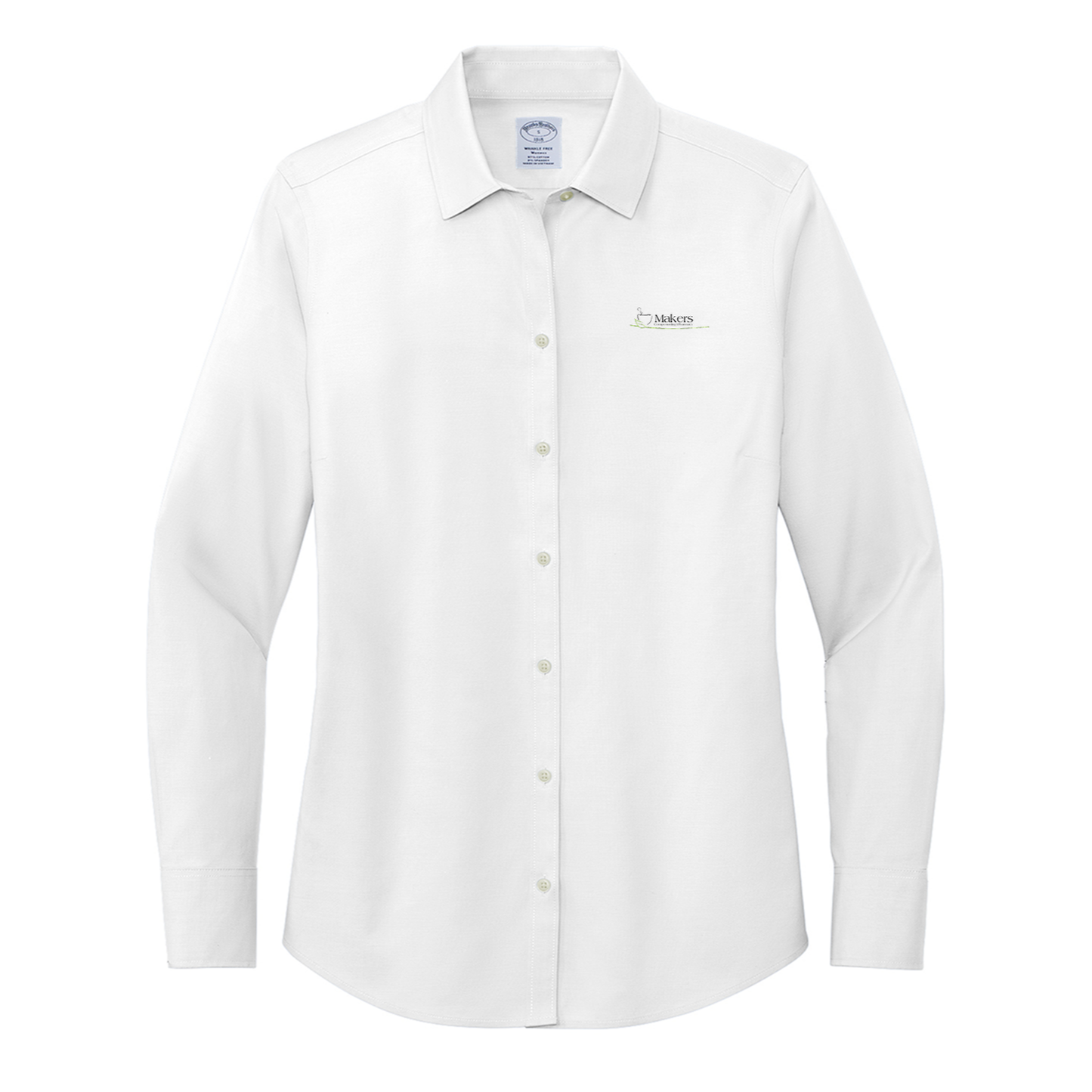 Brooks Brothers® Women’s Wrinkle-Free Stretch Pinpoint Shirt - Makers