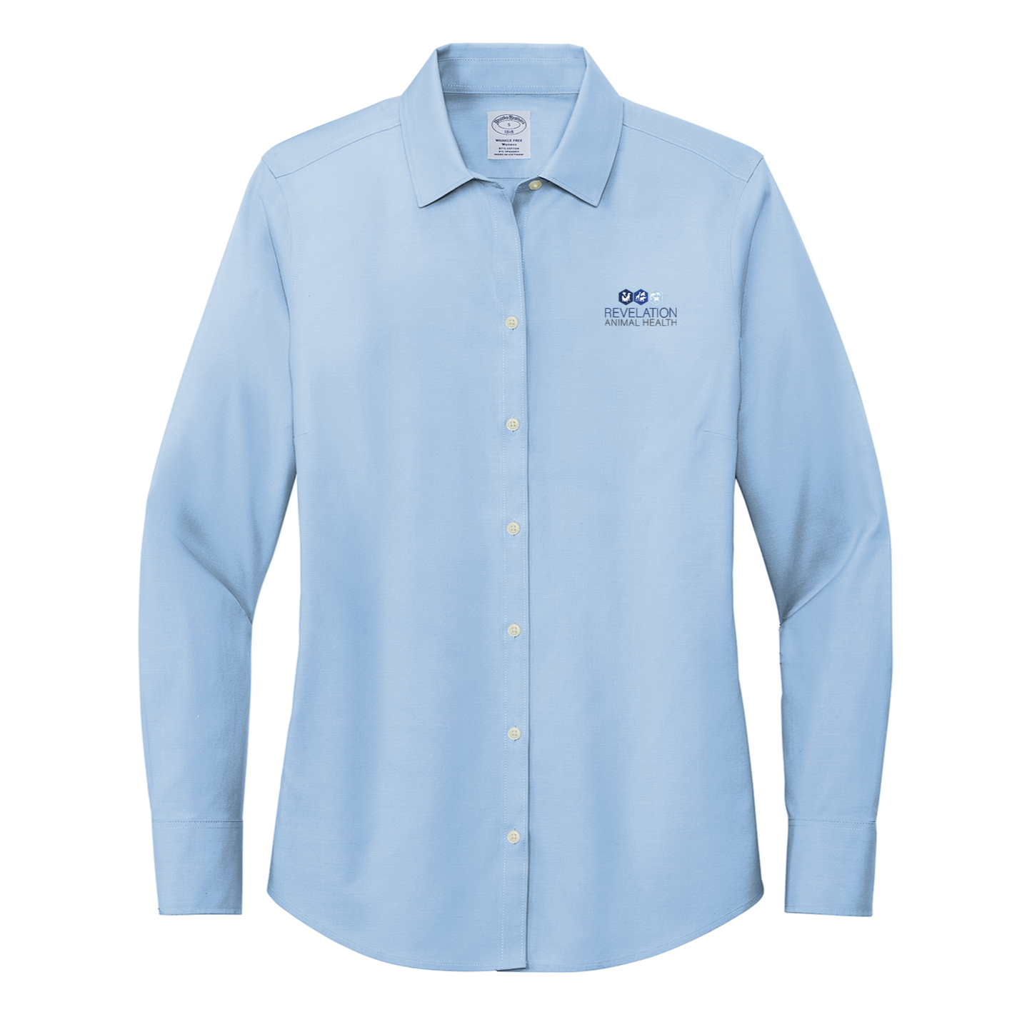 Brooks Brothers® Women’s Wrinkle-Free Stretch Pinpoint Shirt - Animal Health