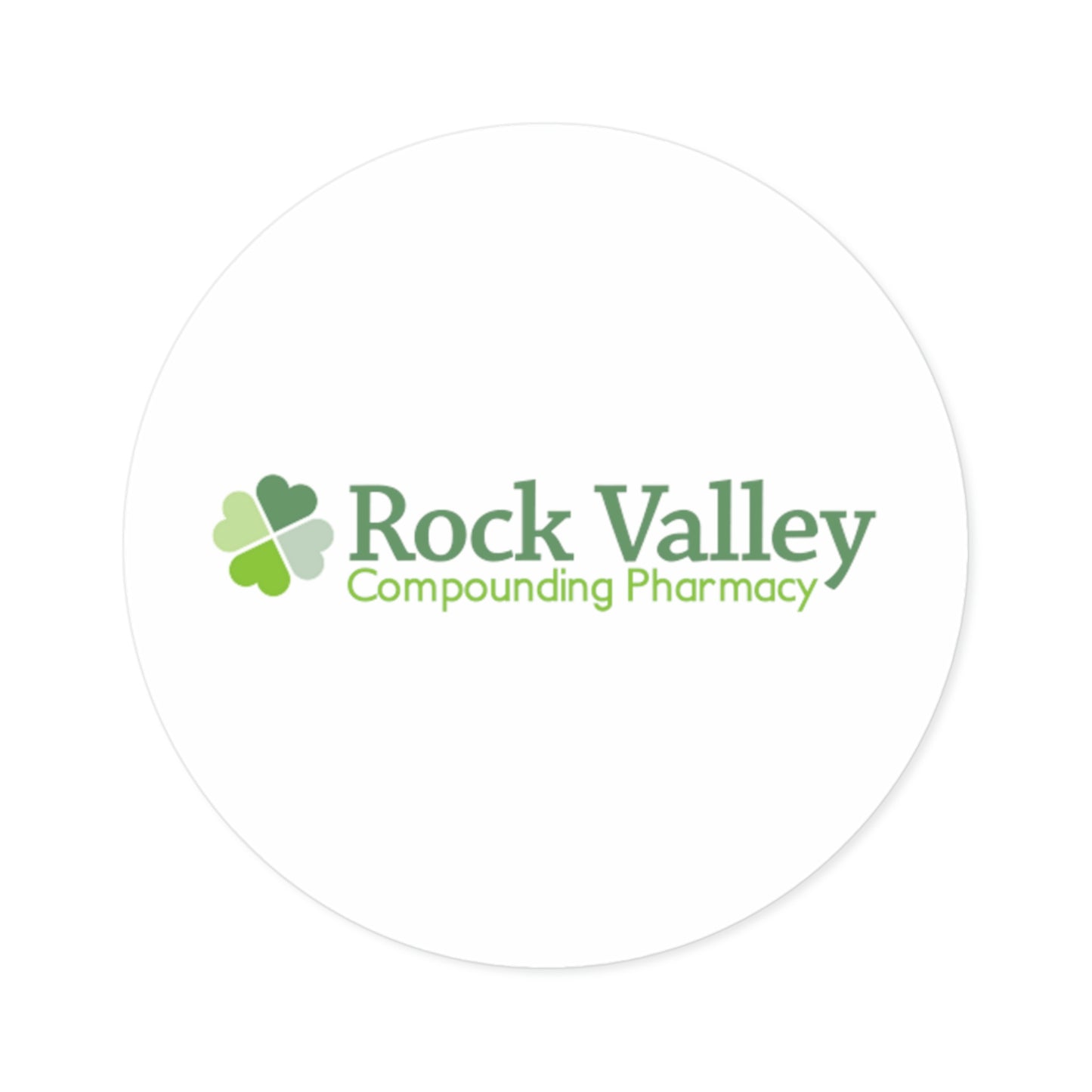 Round Stickers, Indoor\Outdoor - Rock Valley