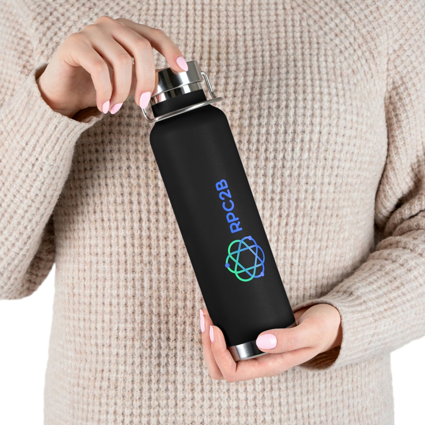 Copper Vacuum Insulated Bottle, 22oz - RPC2B