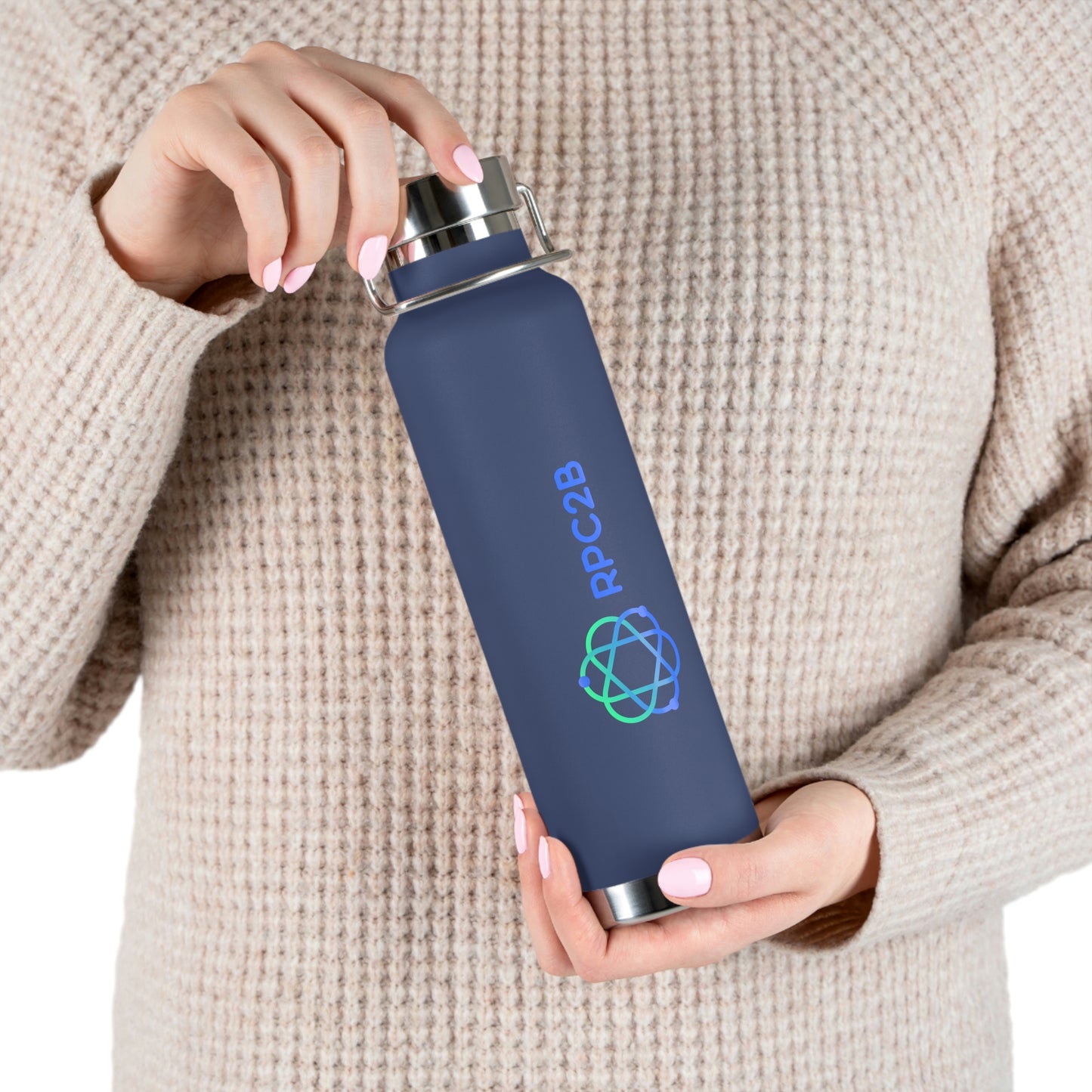 Copper Vacuum Insulated Bottle, 22oz - RPC2B