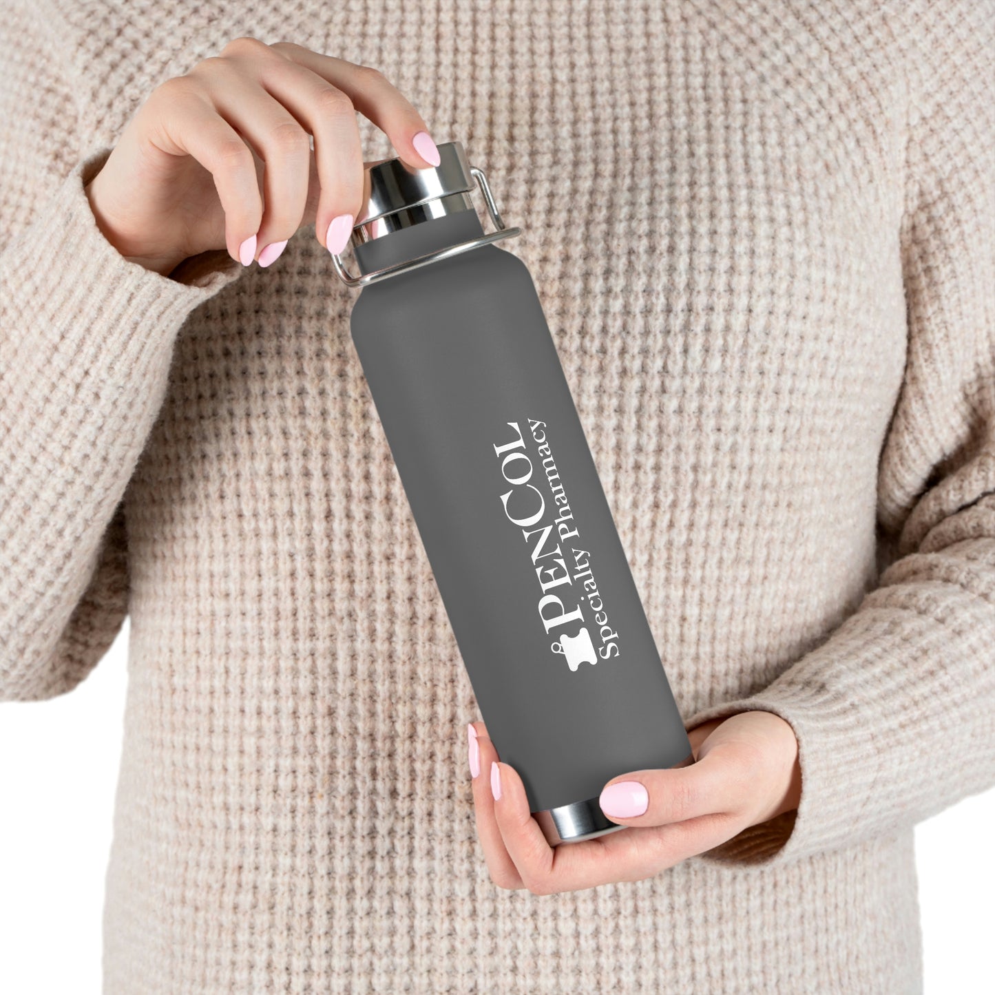 Copper Vacuum Insulated Bottle, 22oz - Pencol Pharmacy