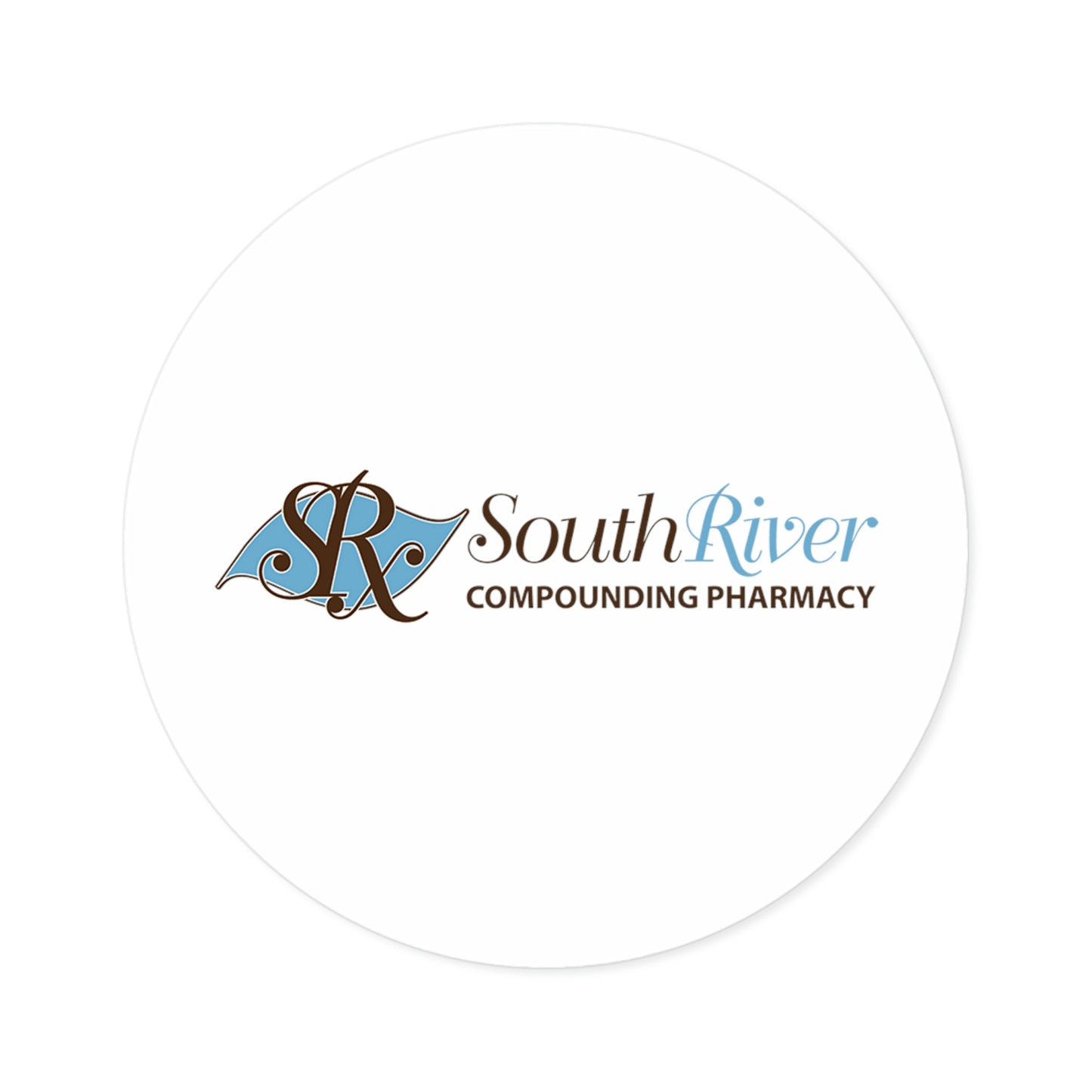 Round Stickers, Indoor\Outdoor - South River