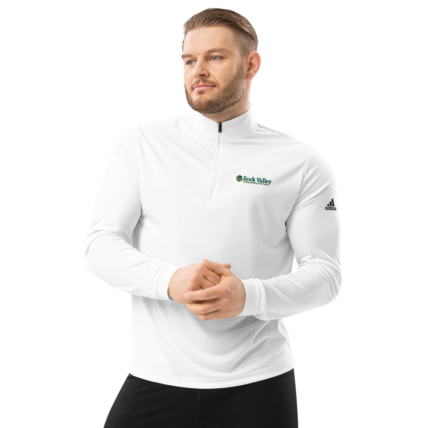 Adidas | Men's Quarter zip pullover - Rock Valley