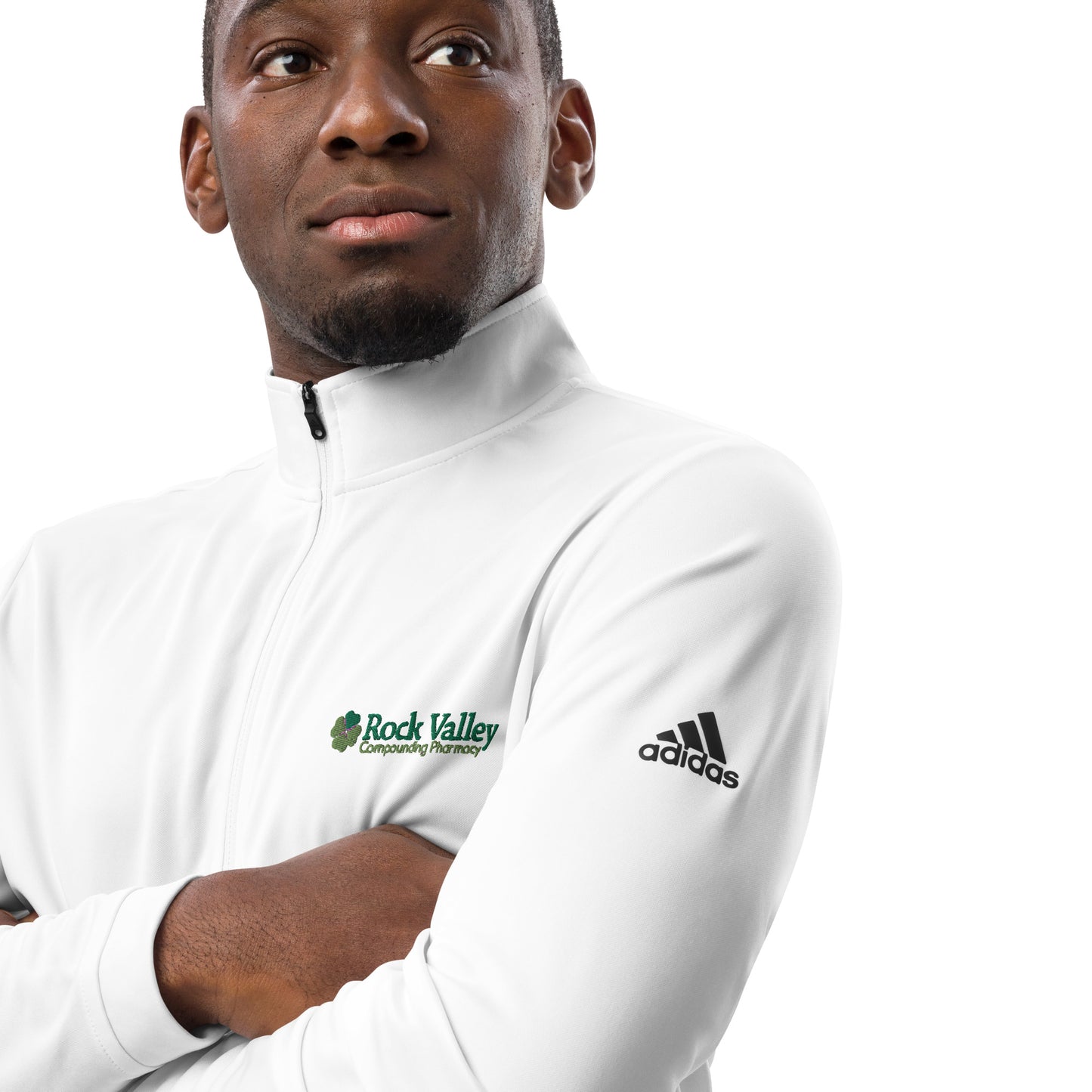 Adidas | Men's Quarter zip pullover - Rock Valley