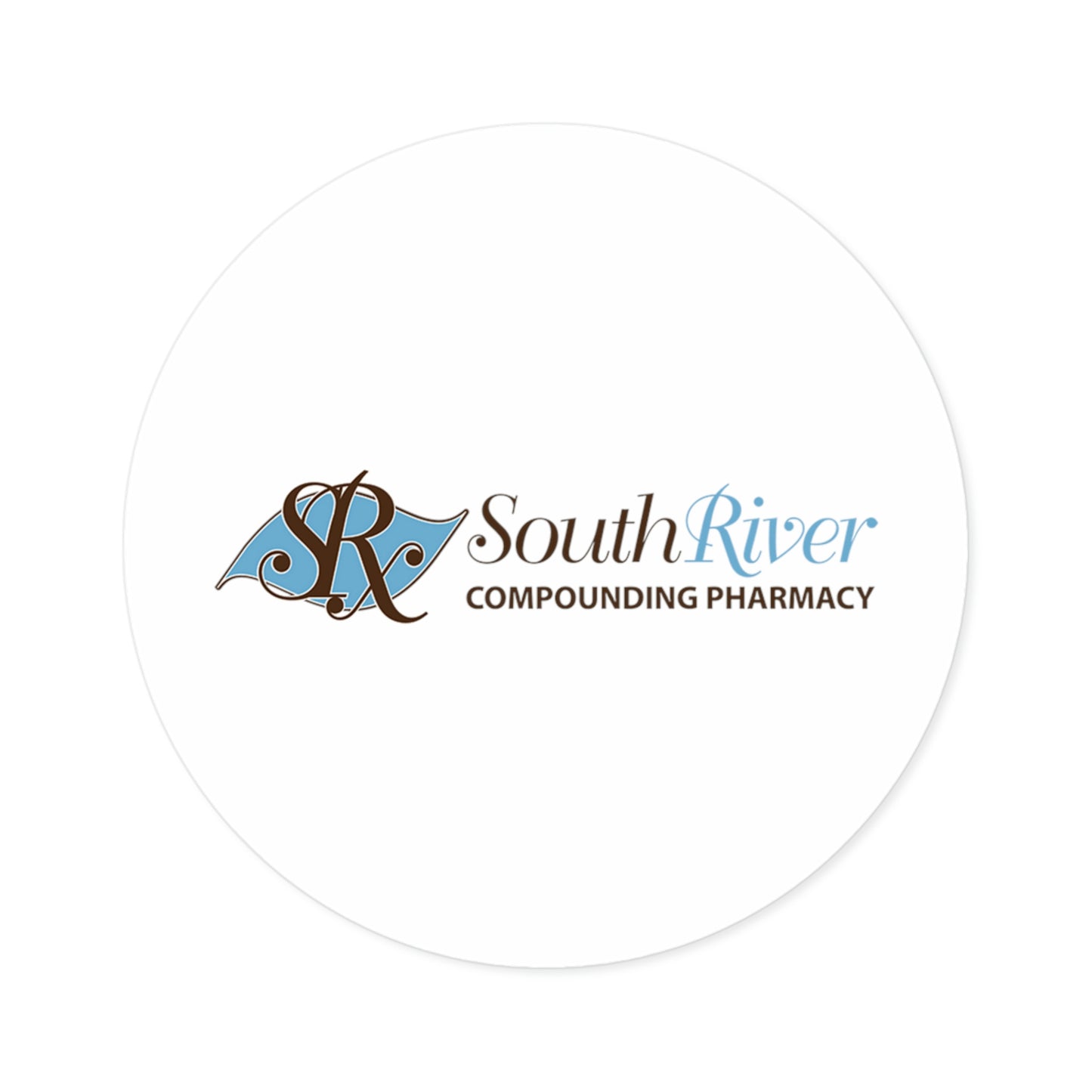 Round Stickers, Indoor\Outdoor - South River