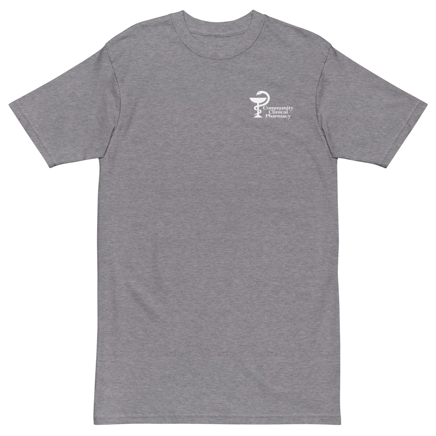 Premium heavyweight tee - Community Clinical Pharmacy