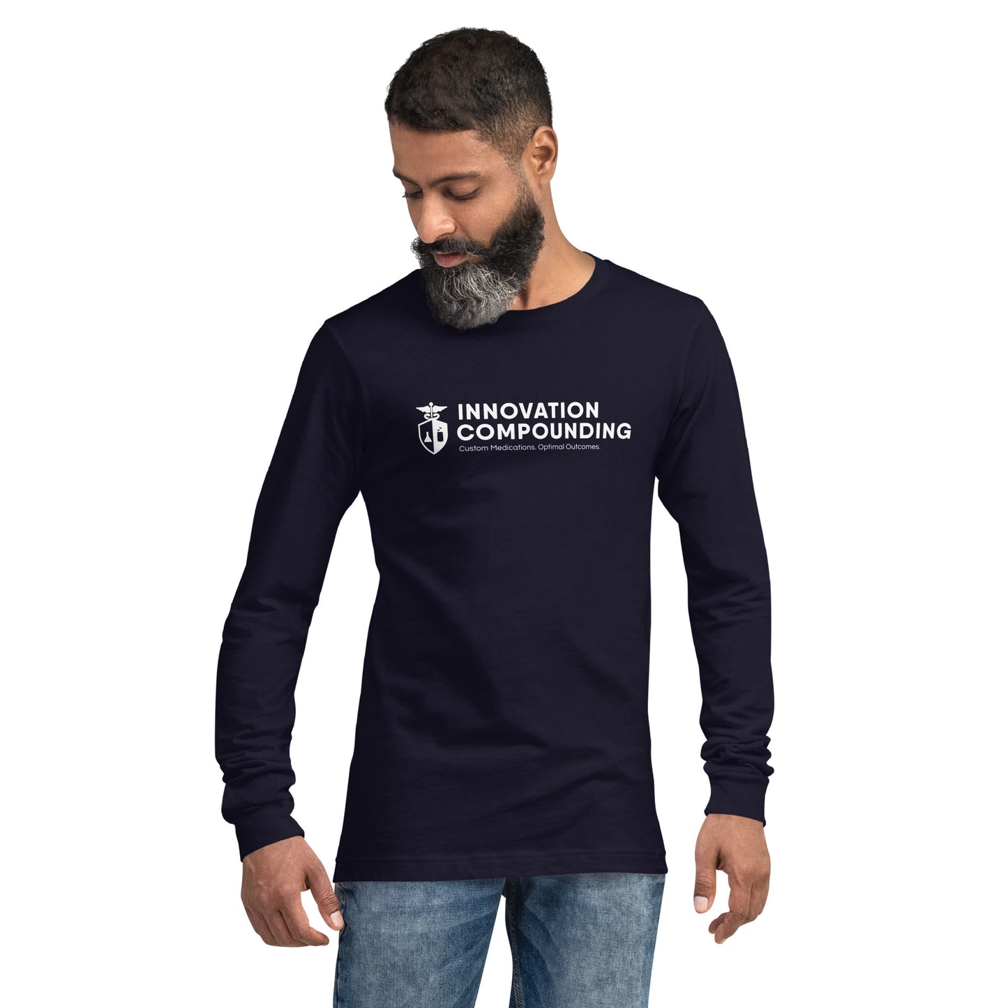 Unisex Long Sleeve Tee - Innovation Compounding