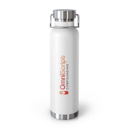 Copper Vacuum Insulated Bottle, 22oz - OmniScript