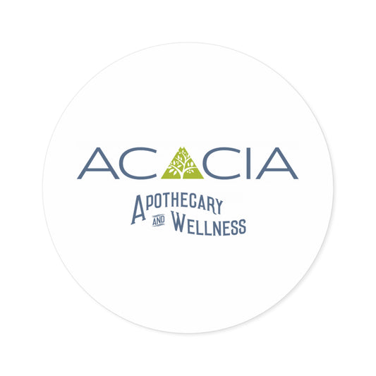Round Stickers, Indoor - Acacia
