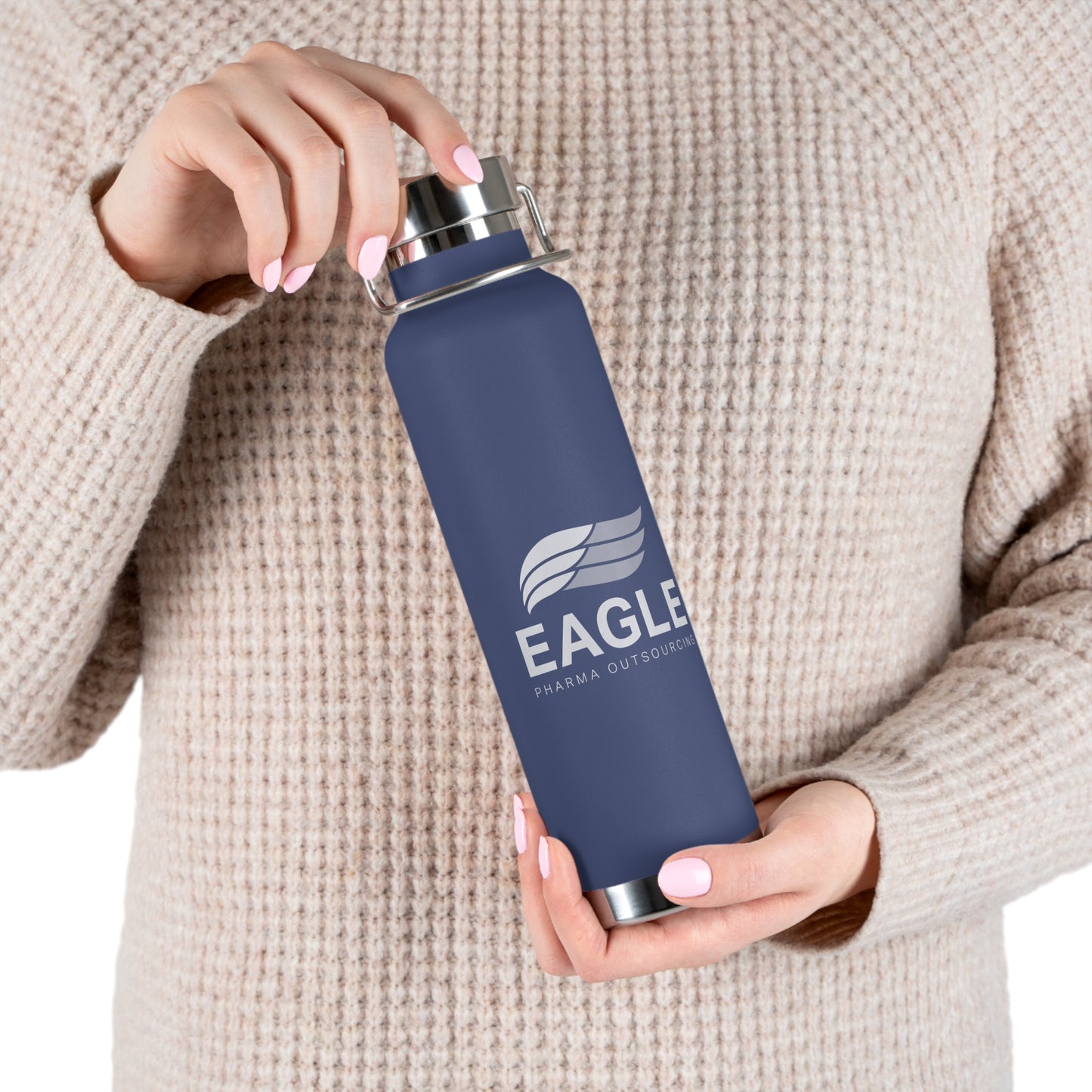 Copper Vacuum Insulated Bottle, 22oz - Eagle Pharmacy