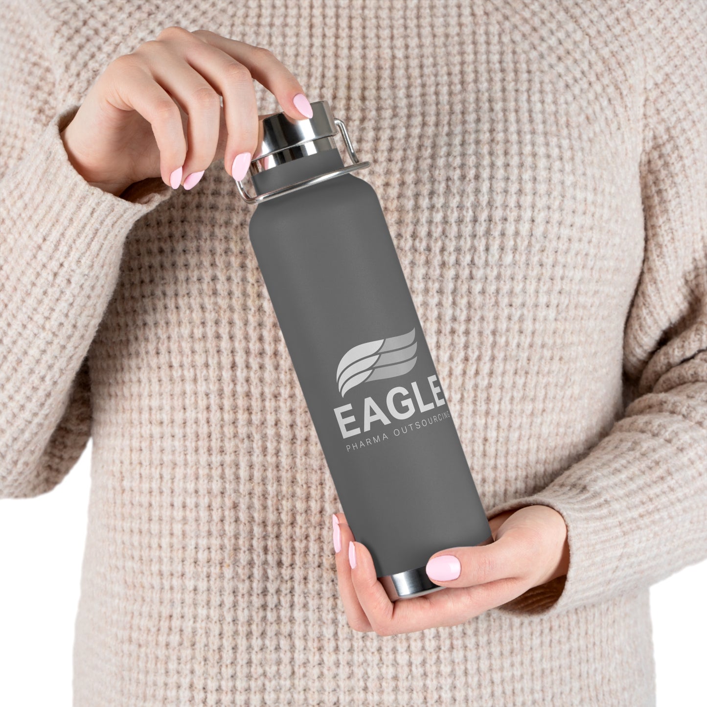 Copper Vacuum Insulated Bottle, 22oz - Eagle Pharmacy