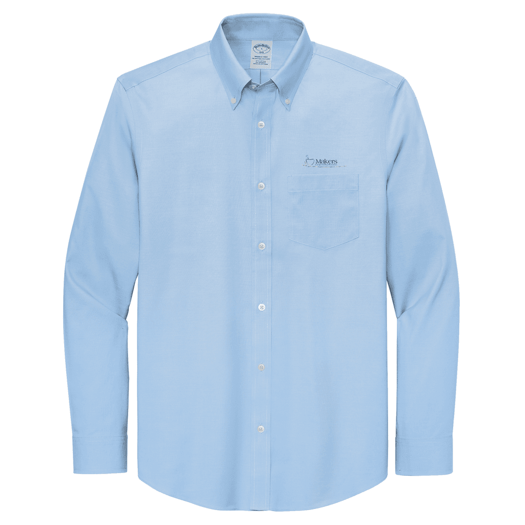 Brooks Brothers® Wrinkle-Free Stretch Pinpoint Shirt - Makers