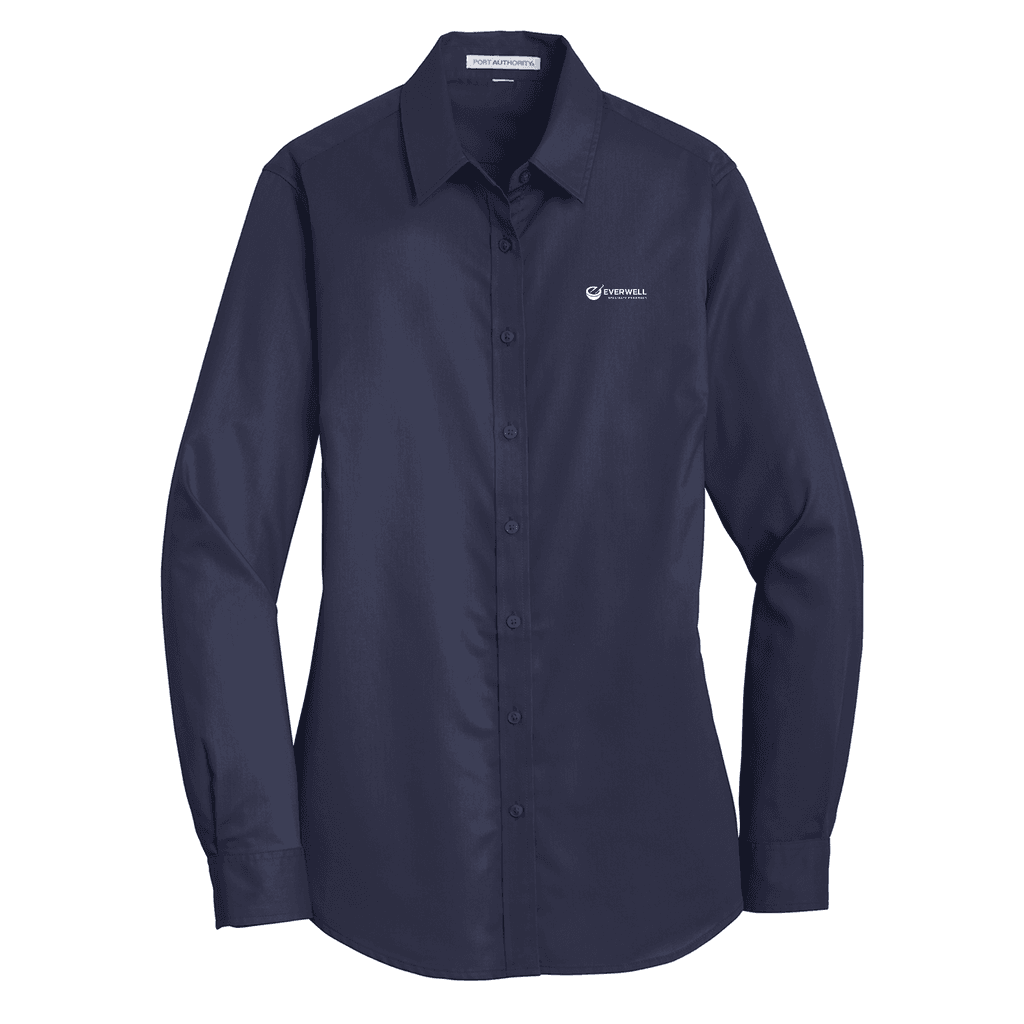 Port Authority® Women's SuperPro™ Twill Shirt - Everwell
