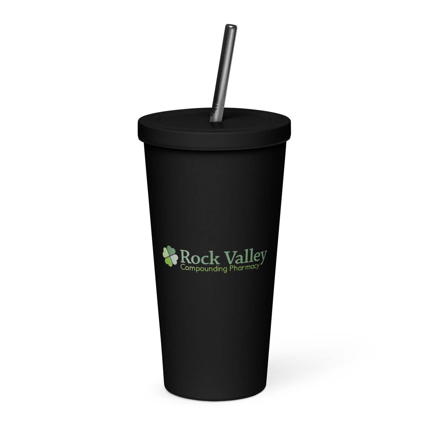 Insulated Tumbler With Straw - Rock Valley