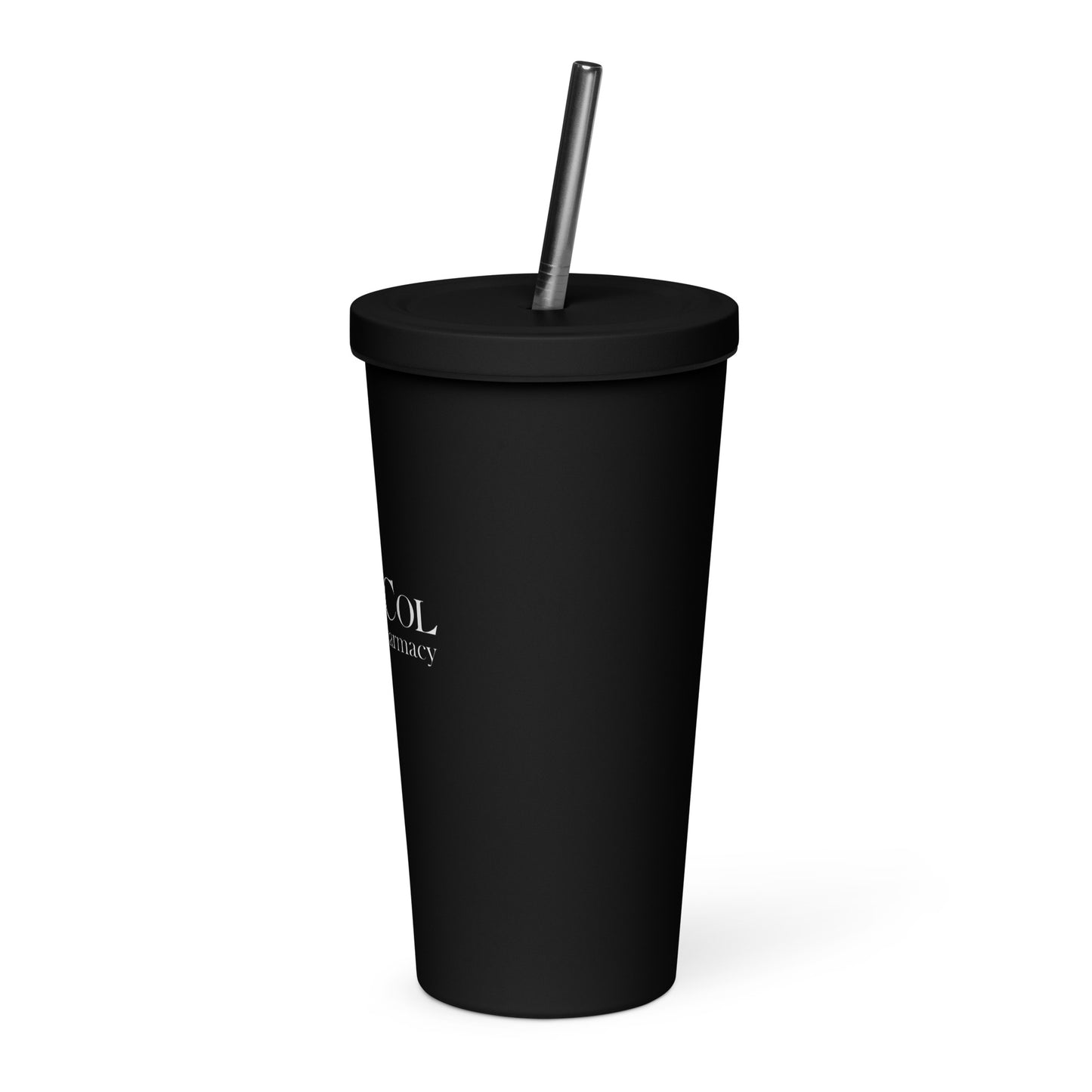 Insulated Tumbler With Straw - PenCol Pharmacy