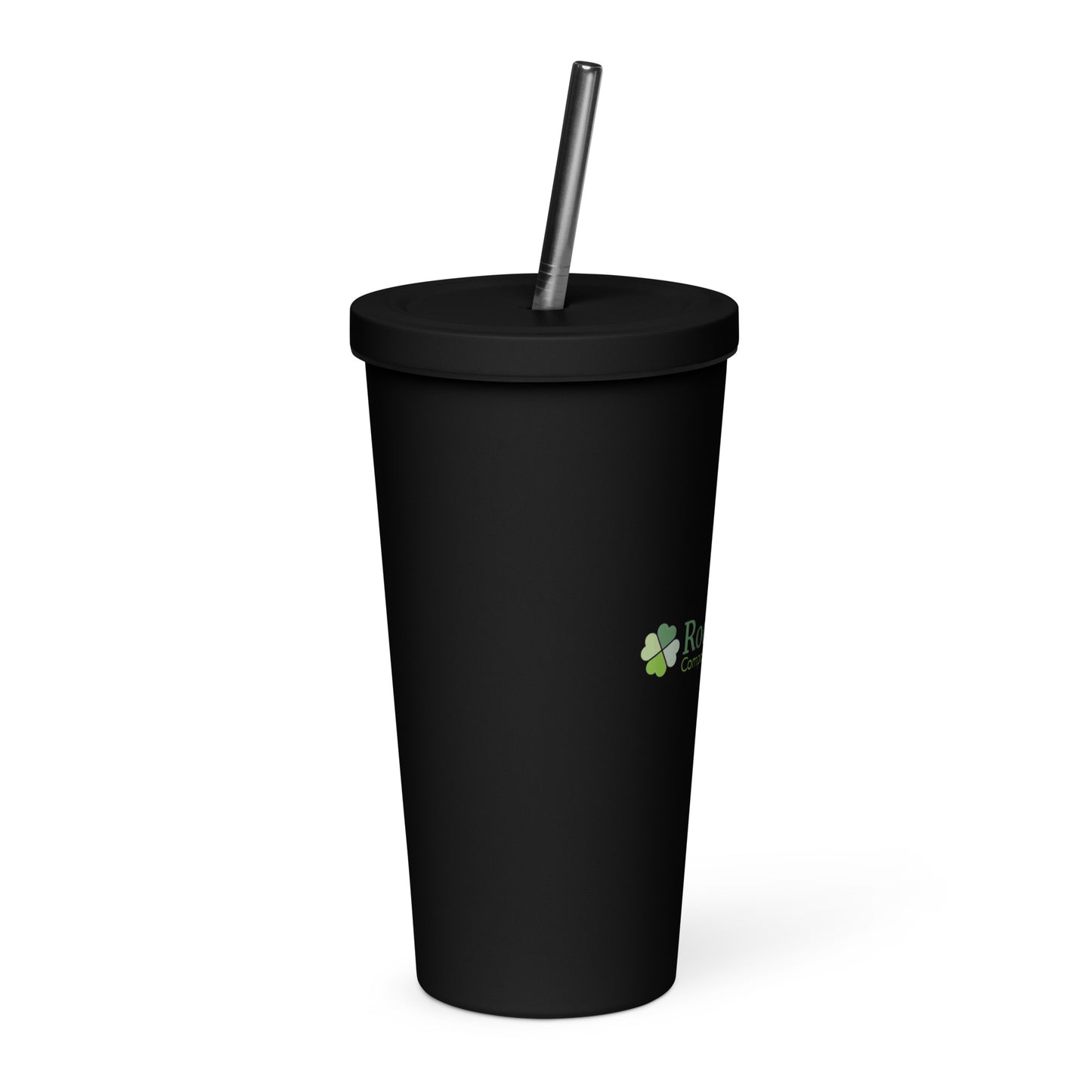 Insulated Tumbler With Straw - Rock Valley