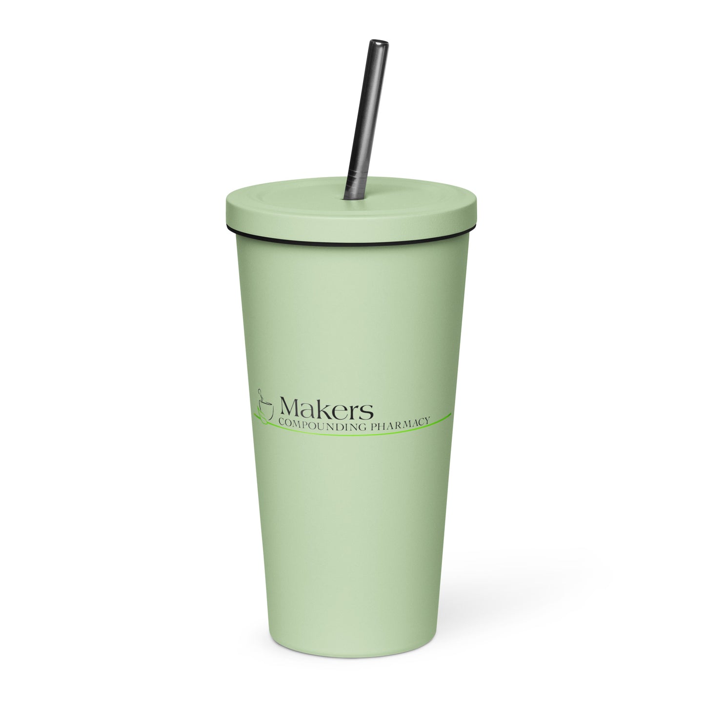 Insulated Tumbler With Straw - Makers