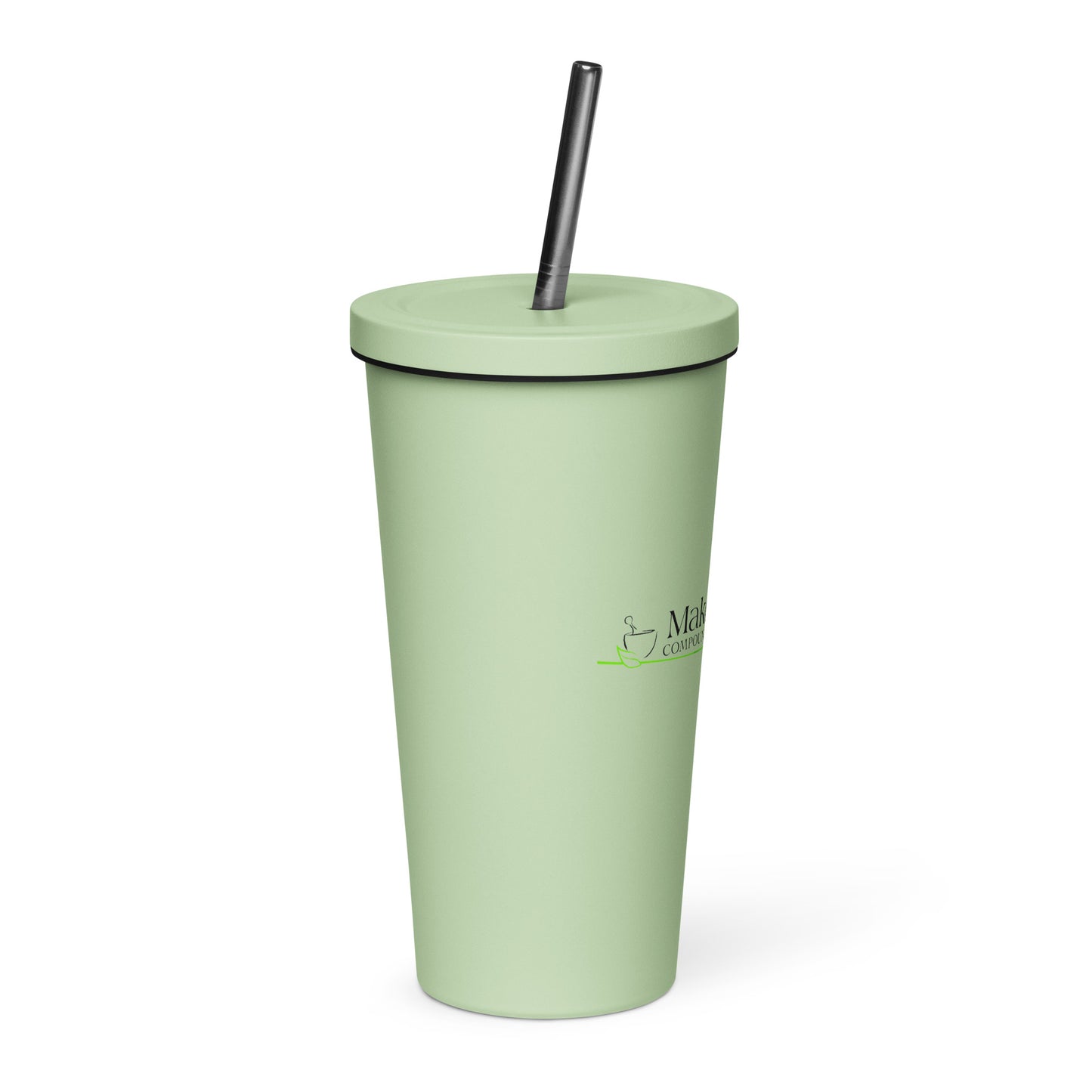 Insulated Tumbler With Straw - Makers