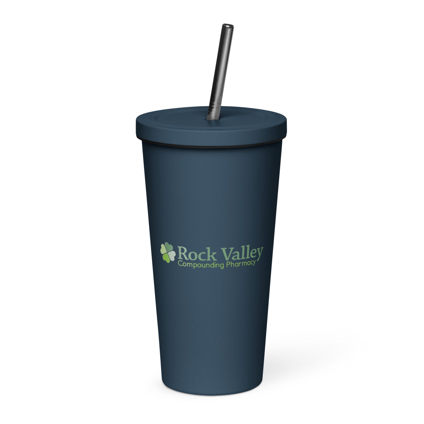 Insulated Tumbler With Straw - Rock Valley