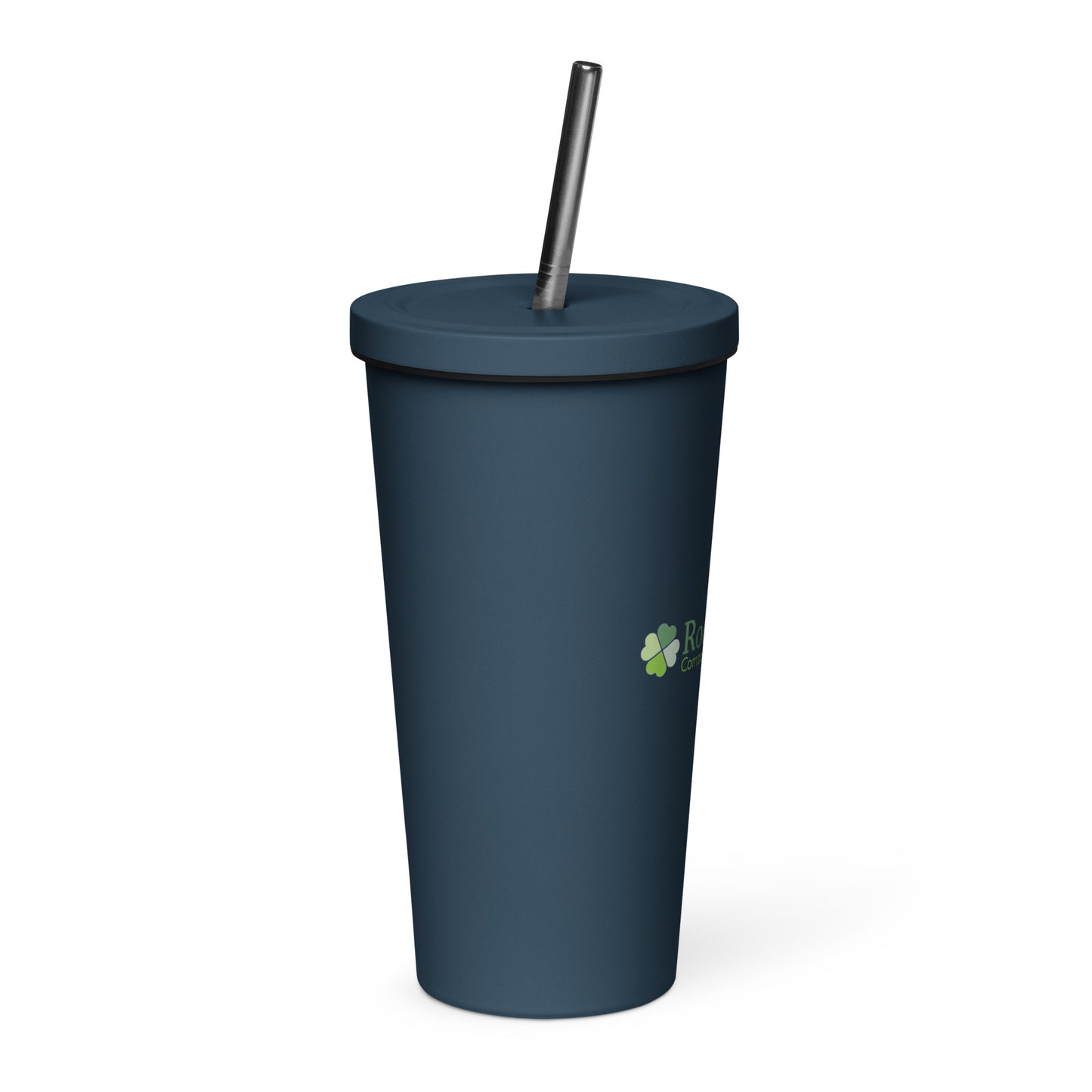 Insulated Tumbler With Straw - Rock Valley