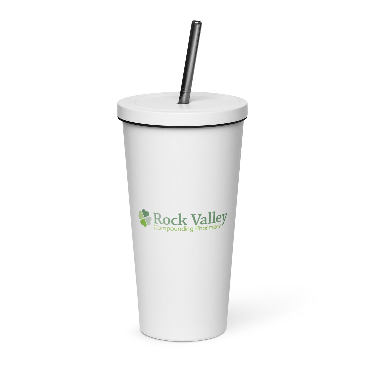 Insulated Tumbler With Straw - Rock Valley