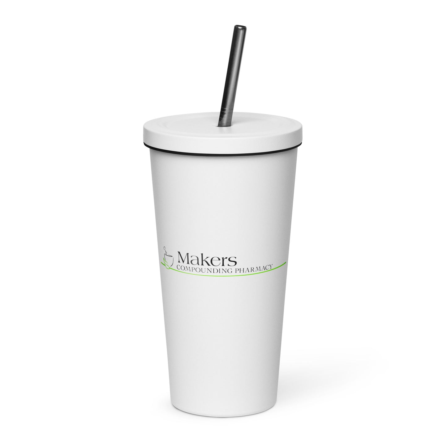 Insulated Tumbler With Straw - Makers