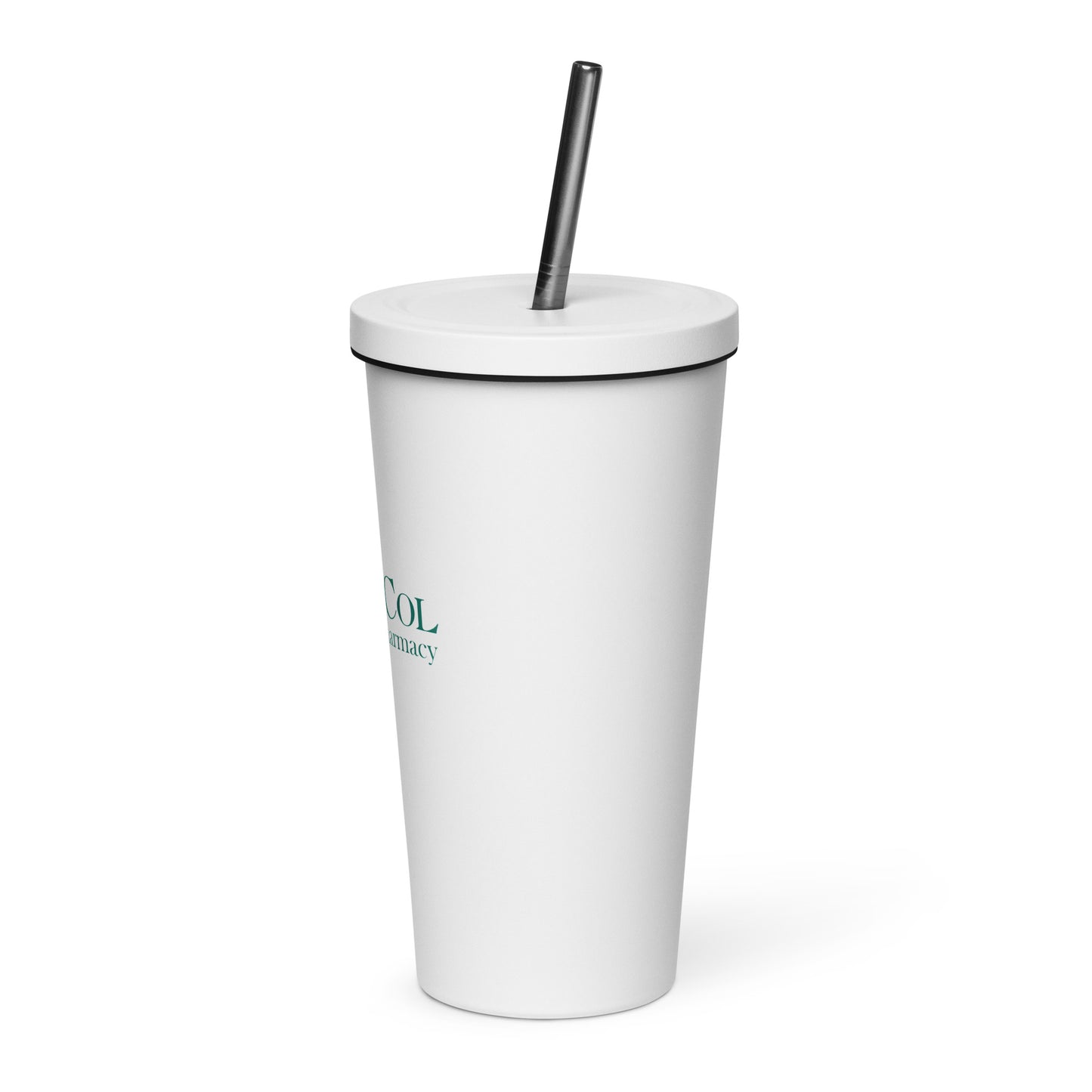 Insulated Tumbler With Straw - PenCol Pharmacy