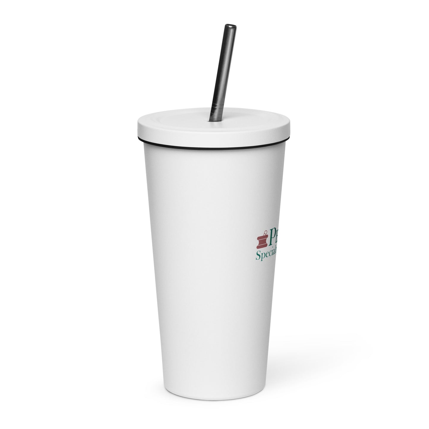 Insulated Tumbler With Straw - PenCol Pharmacy