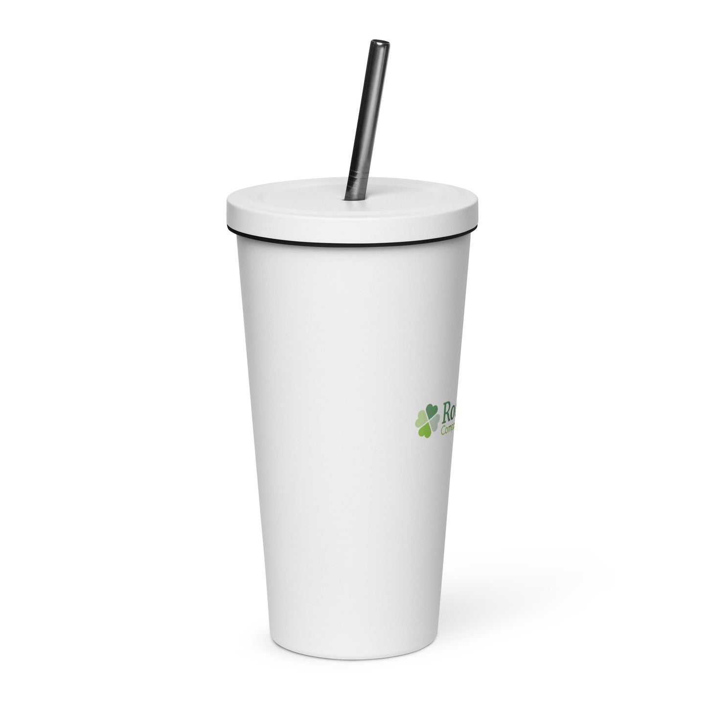 Insulated Tumbler With Straw - Rock Valley