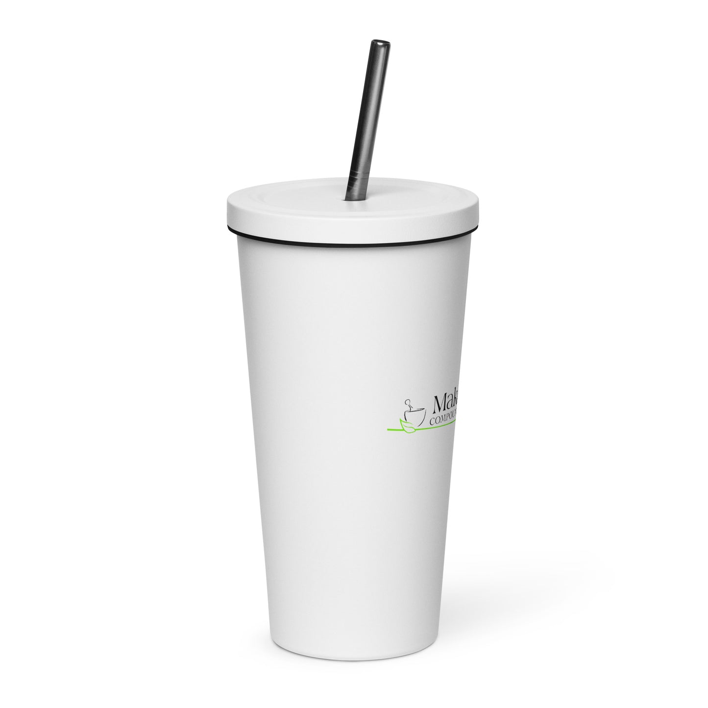 Insulated Tumbler With Straw - Makers