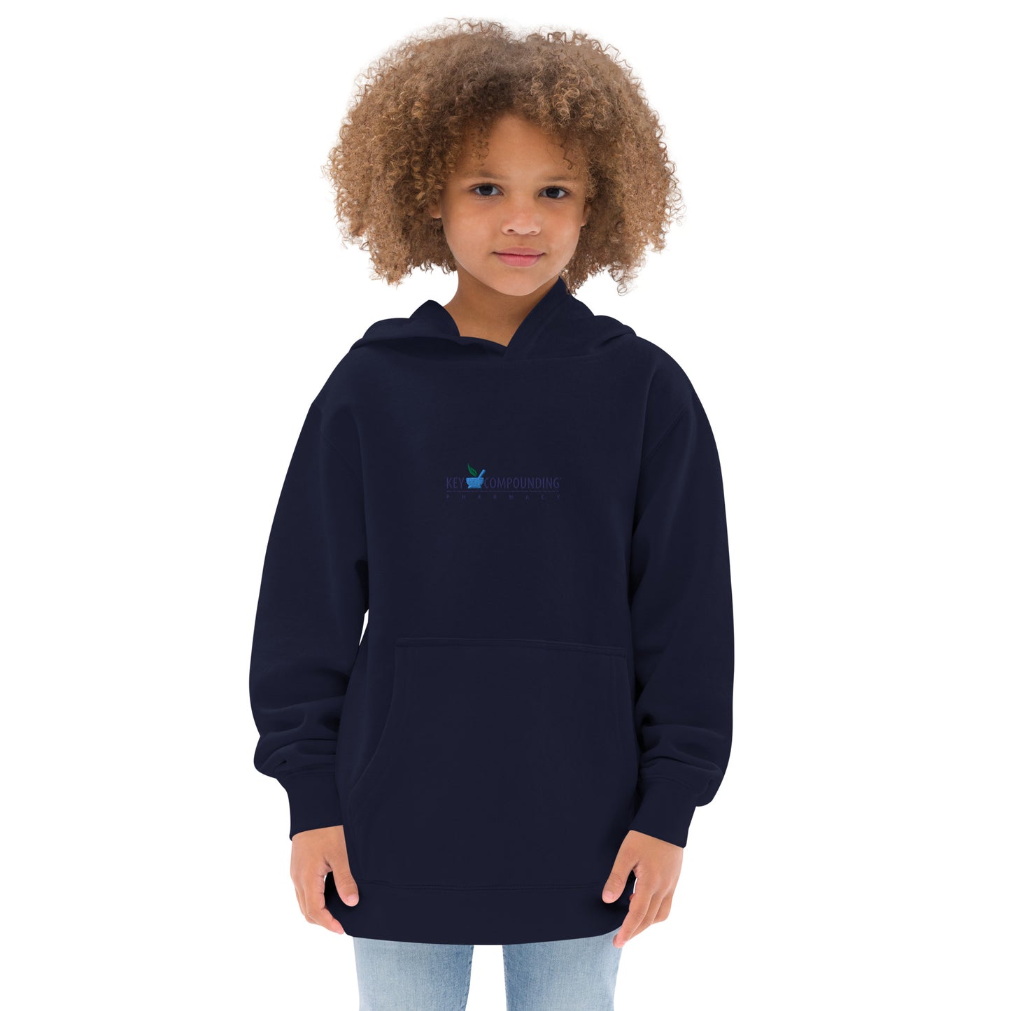 Kids fleece hoodie - Key Compounding