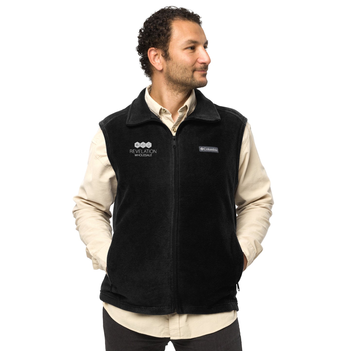 Men’s Columbia fleece vest - Wholesale