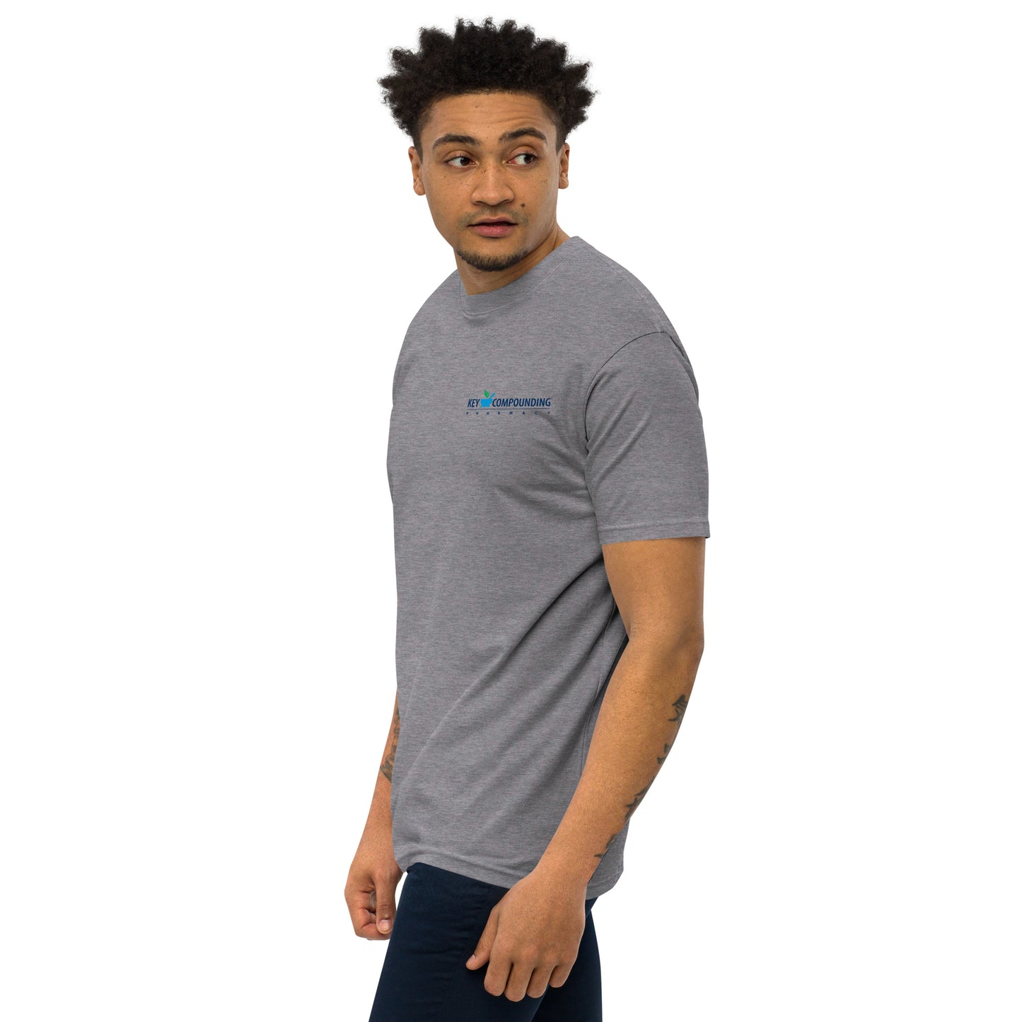 Premium Heavyweight T-shirt - Key Compounding