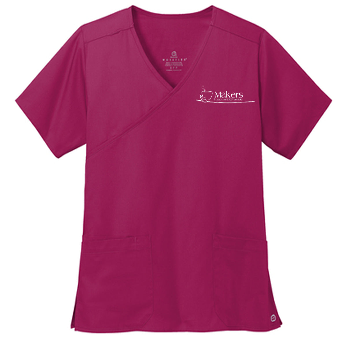 Wink® Women’s WorkFlex™ Mock Wrap Top - Makers
