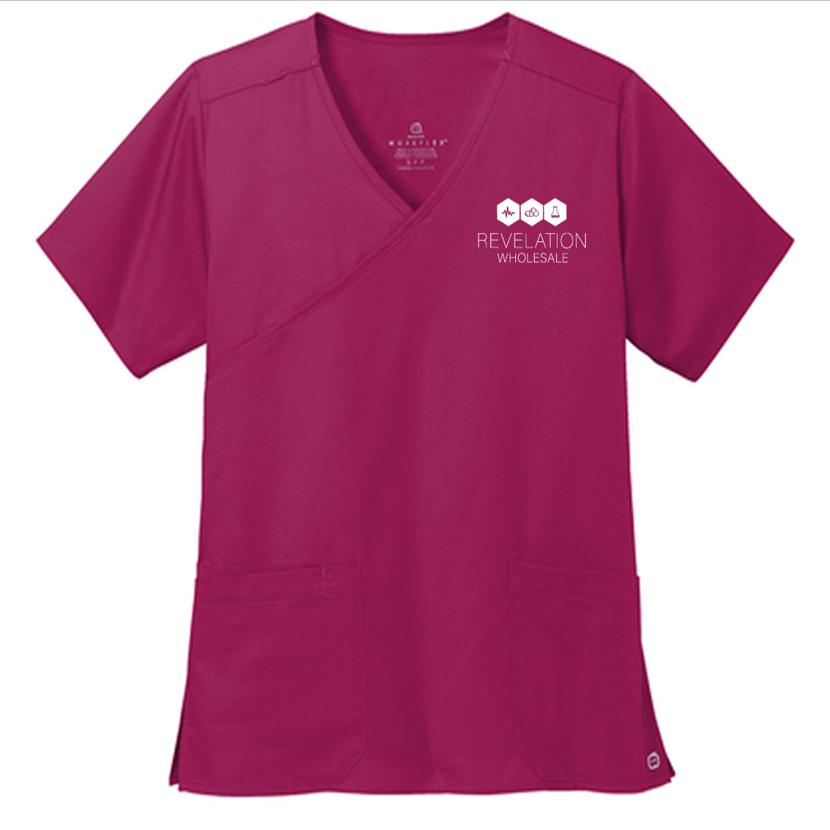 Wink® Women’s WorkFlex™ Mock Wrap Top - Wholesale
