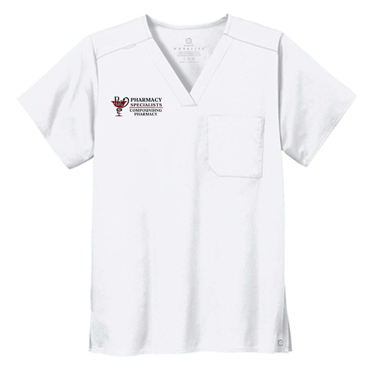 Wink® Unisex WorkFlex Chest Pocket V-Neck Top - Pharmacy Specialists
