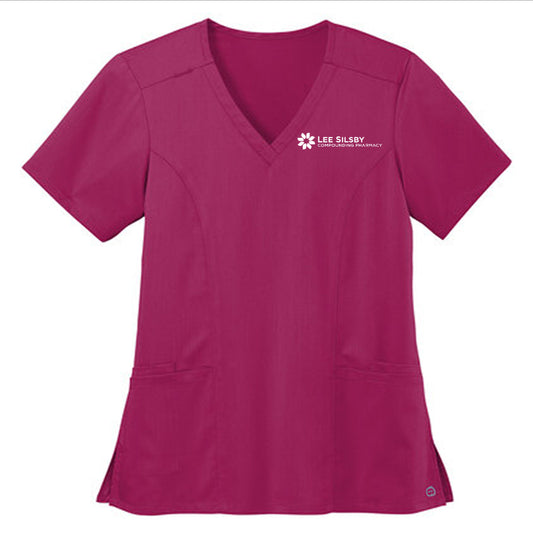 Wink® Women’s Premiere Flex™ V-Neck Top - Lee Silsby