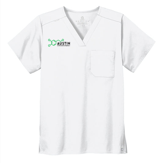 Wink® Unisex WorkFlex Chest Pocket V-Neck Top - Austin Compounding