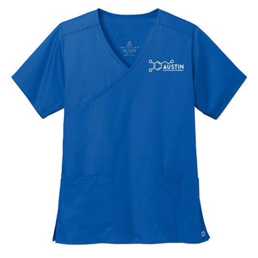 Wink® Women’s WorkFlex™ Mock Wrap Top - Austin Compounding