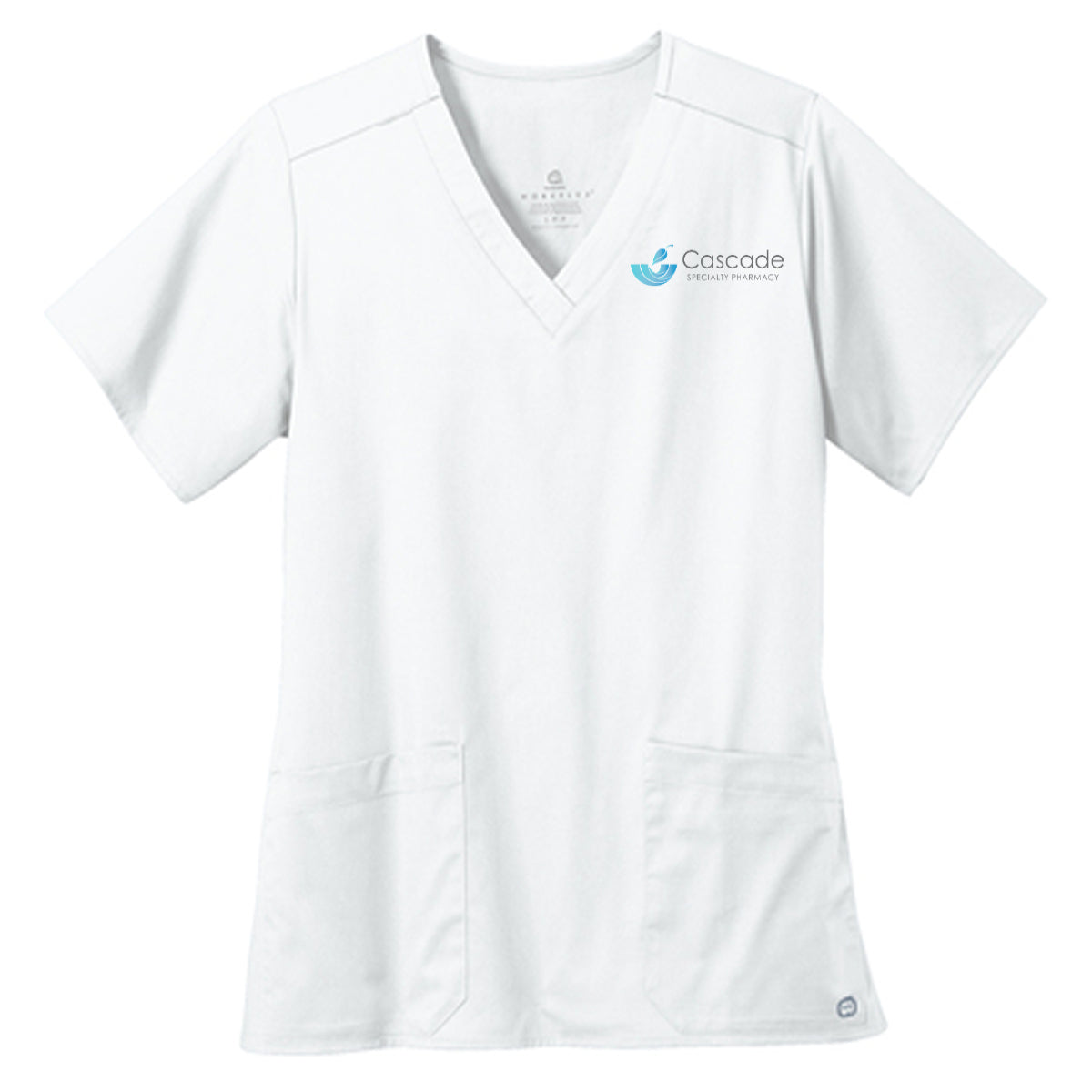 Wink® Women’s WorkFlex V-Neck Top - Cascade