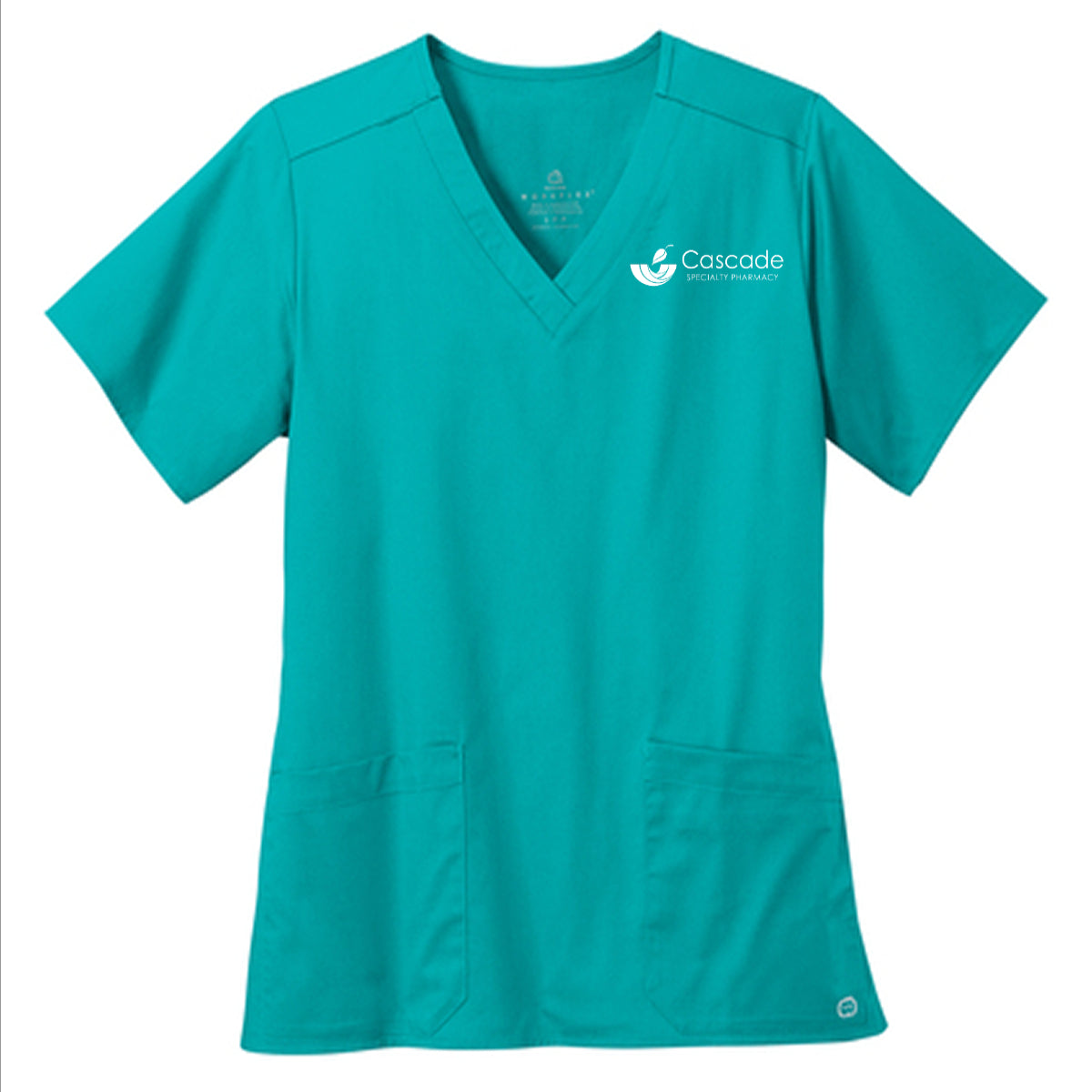 Wink® Women’s WorkFlex V-Neck Top - Cascade