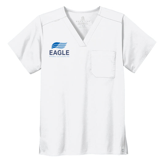 Wink® Unisex WorkFlex Chest Pocket V-Neck Top - Eagle Pharmacy